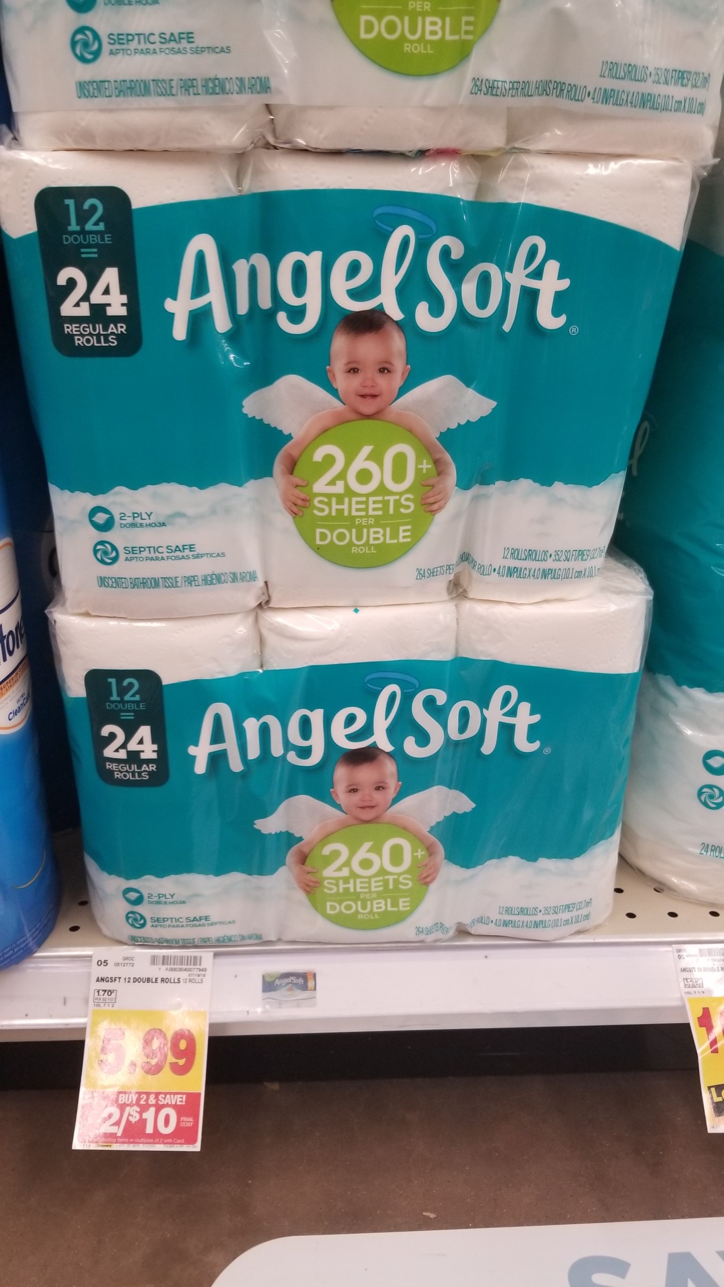 Angel Soft Toilet Paper just 4.00 Kroger Couponing