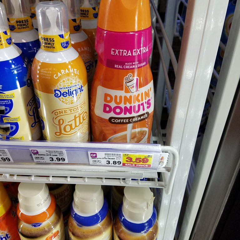 Dunkin Donuts Creamer just .94 Kroger Couponing