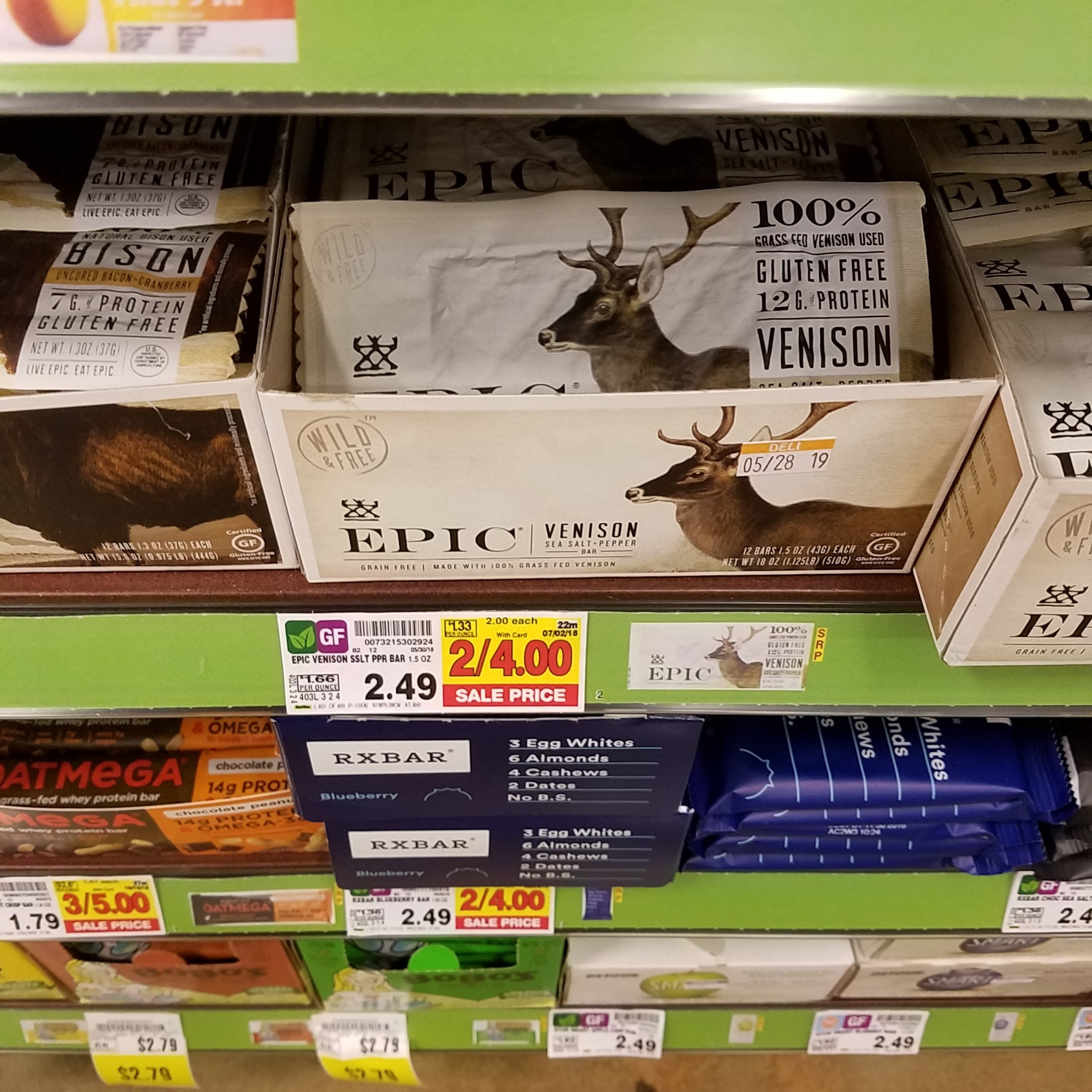 Epic Bar just 1.50 Kroger Couponing