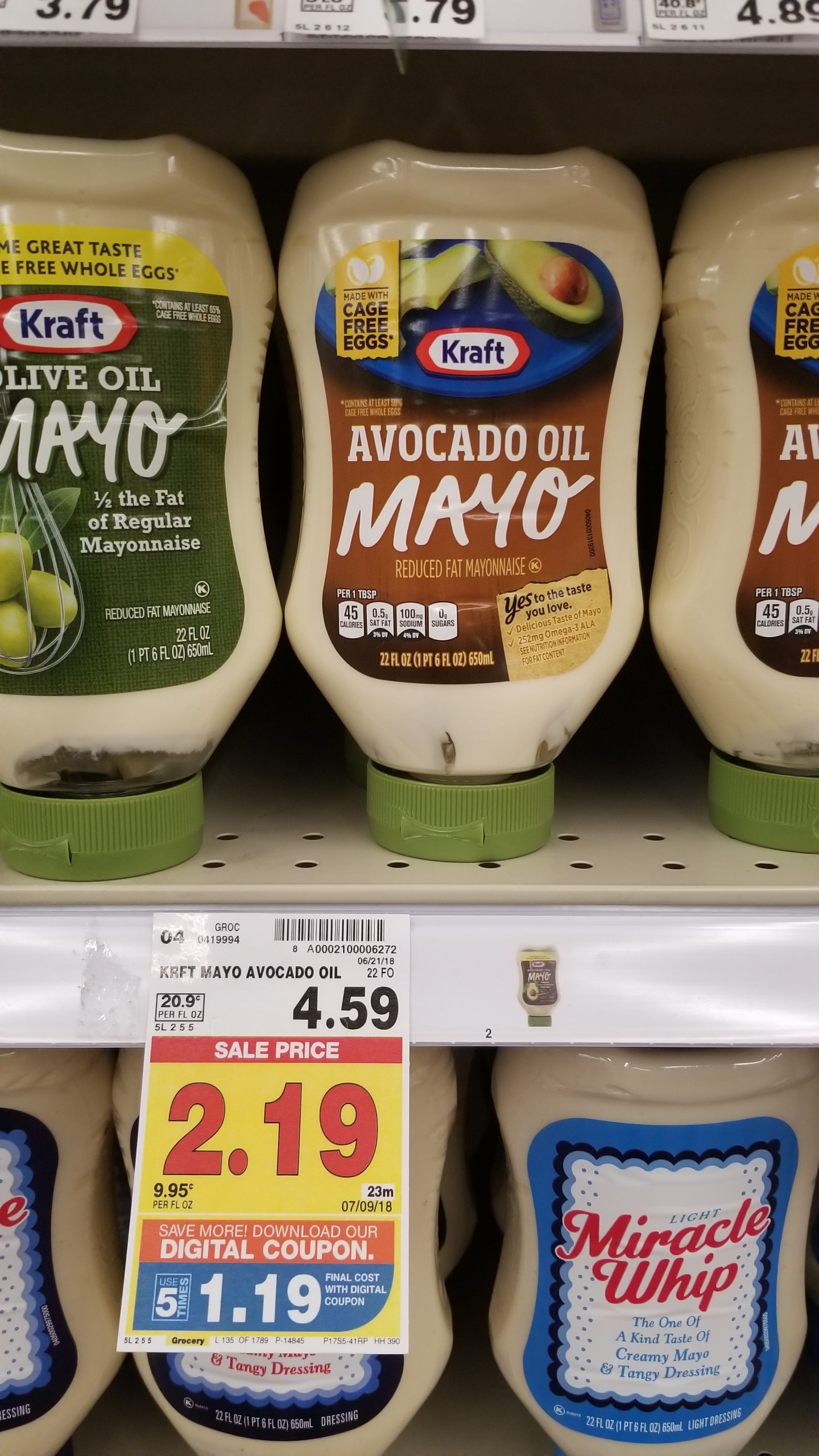 Kraft Avocado Mayo as low as $1.19 - Kroger Couponing