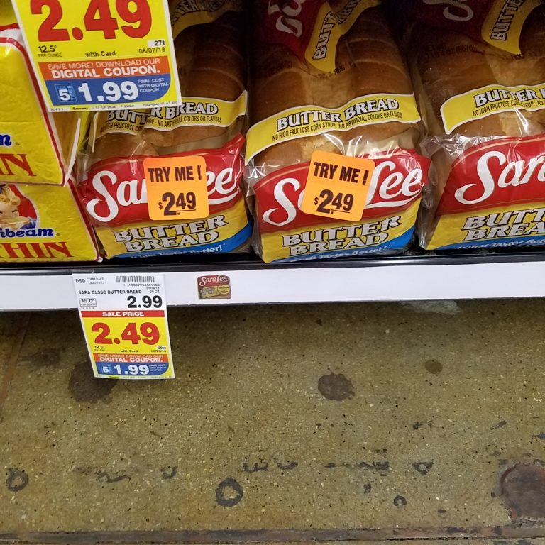 Sara Lee just $1.99 - Kroger Couponing