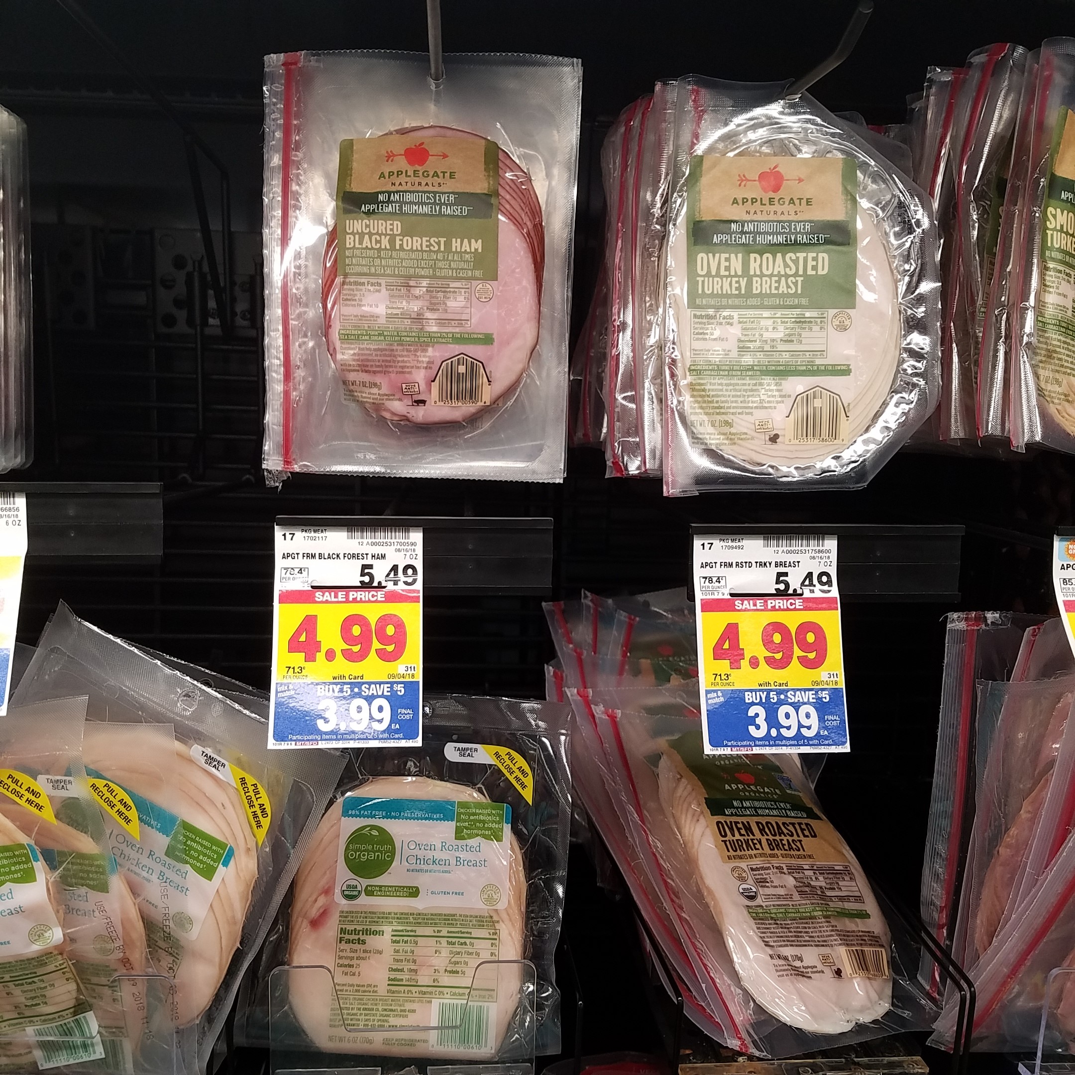 Applegate Deli Meats just 2.04 Kroger Couponing
