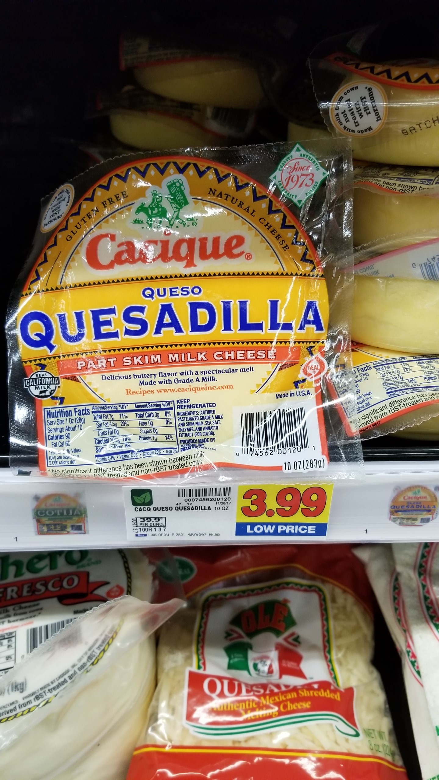 Cacique Cheese just $2.99 - Kroger Couponing