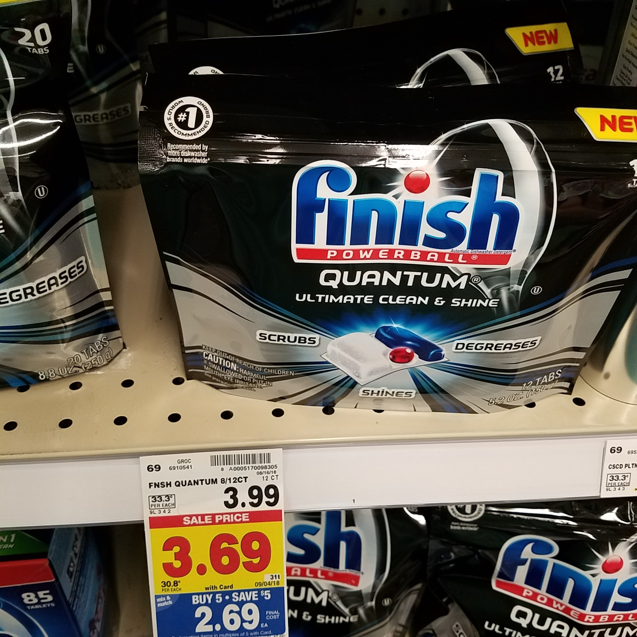 FREE Finish Quantum Kroger Couponing