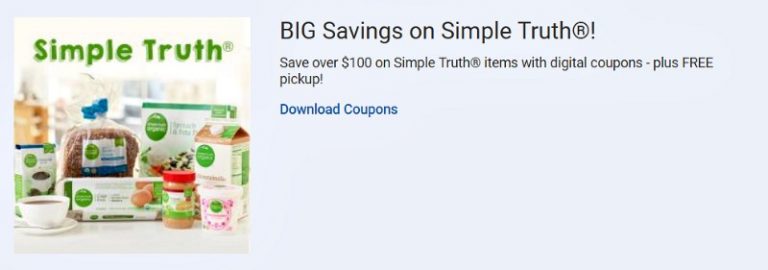 Lots of New Simple Truth 5x Coupons at Kroger - Kroger Couponing