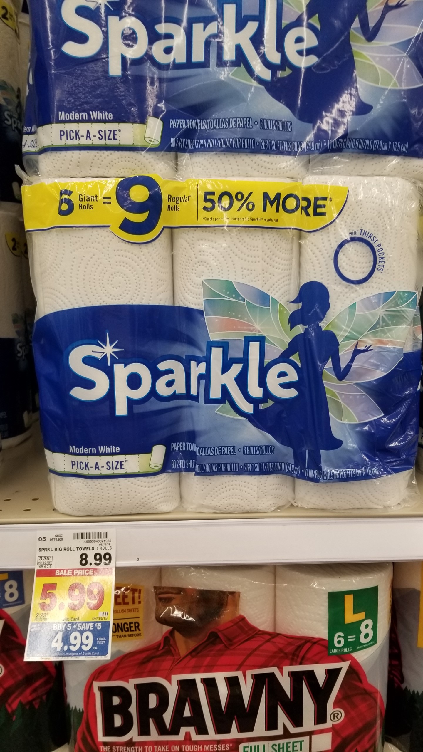 Sparkle Paper Towels just 3.99 Kroger Couponing