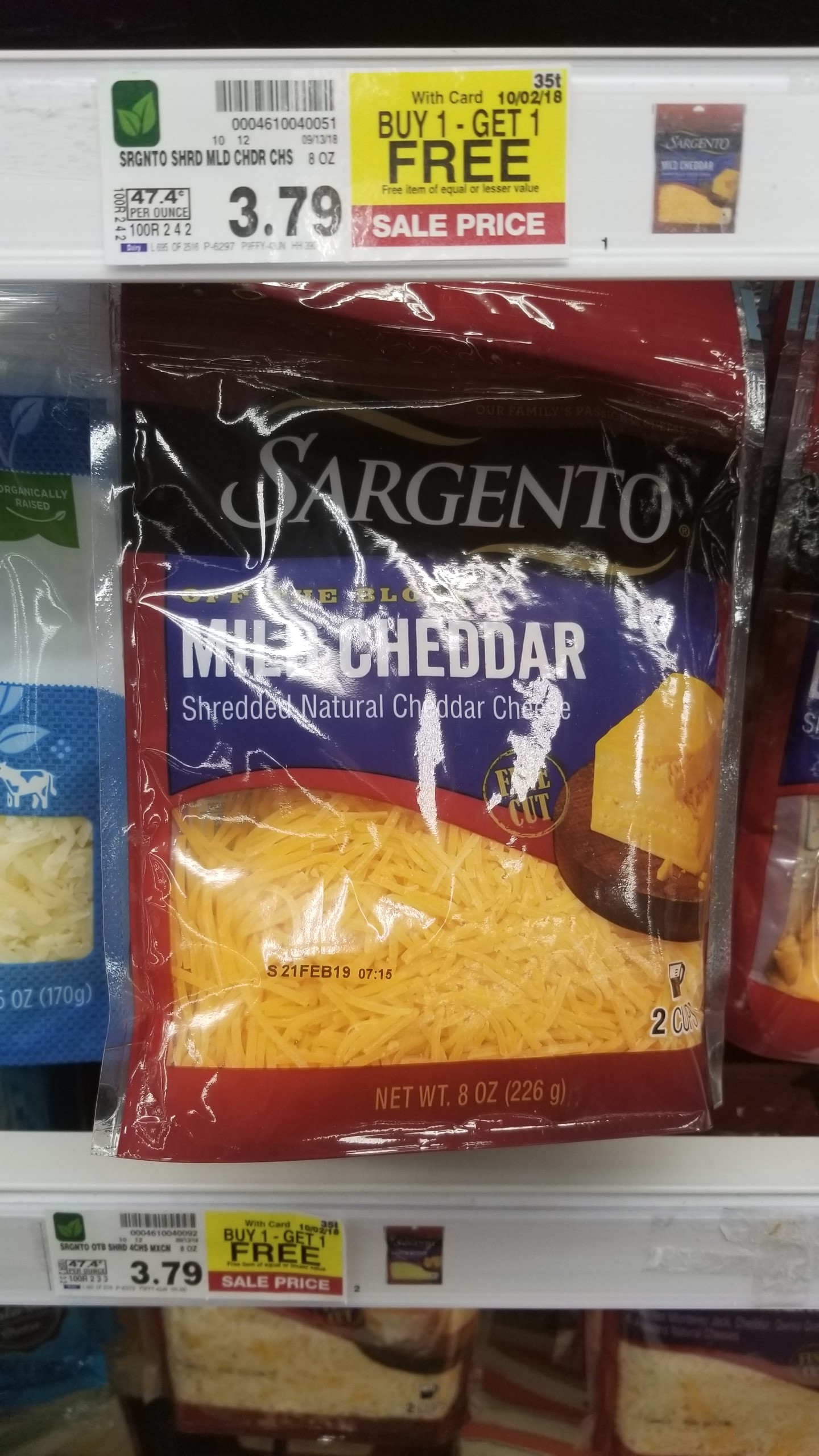 Sargento Shredded Cheese just $1.50 - Kroger Couponing