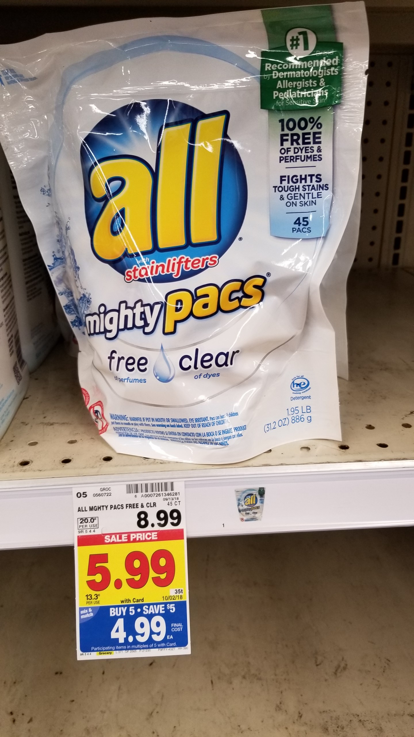 All Laundry Detergent just $3.99 - Kroger Couponing