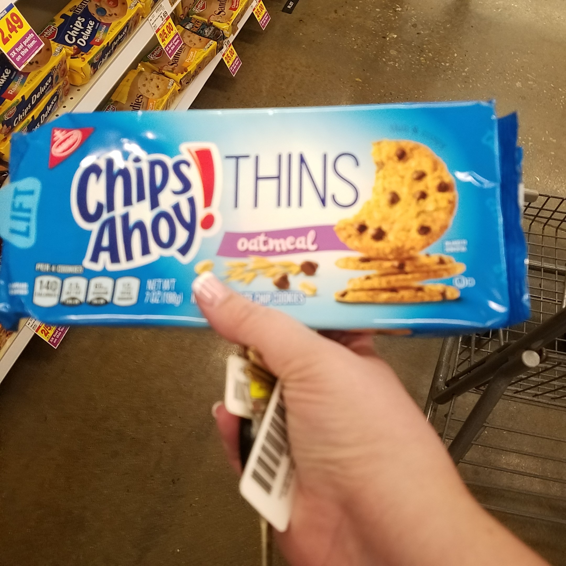 Nabisco Chips Ahoy Thins just 1.94 Kroger Couponing