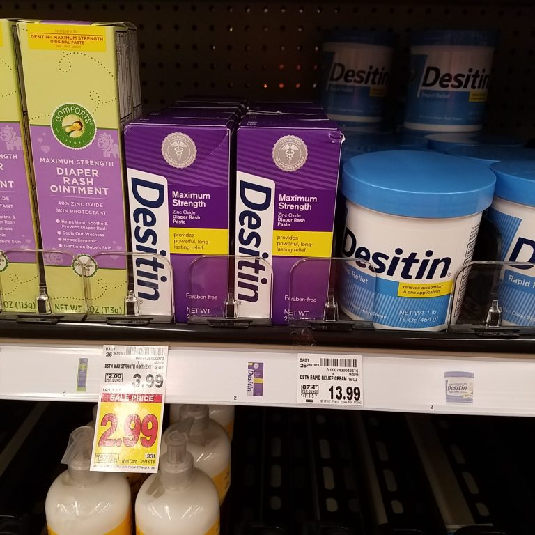 Desitin Cream just 1.99 Kroger Couponing