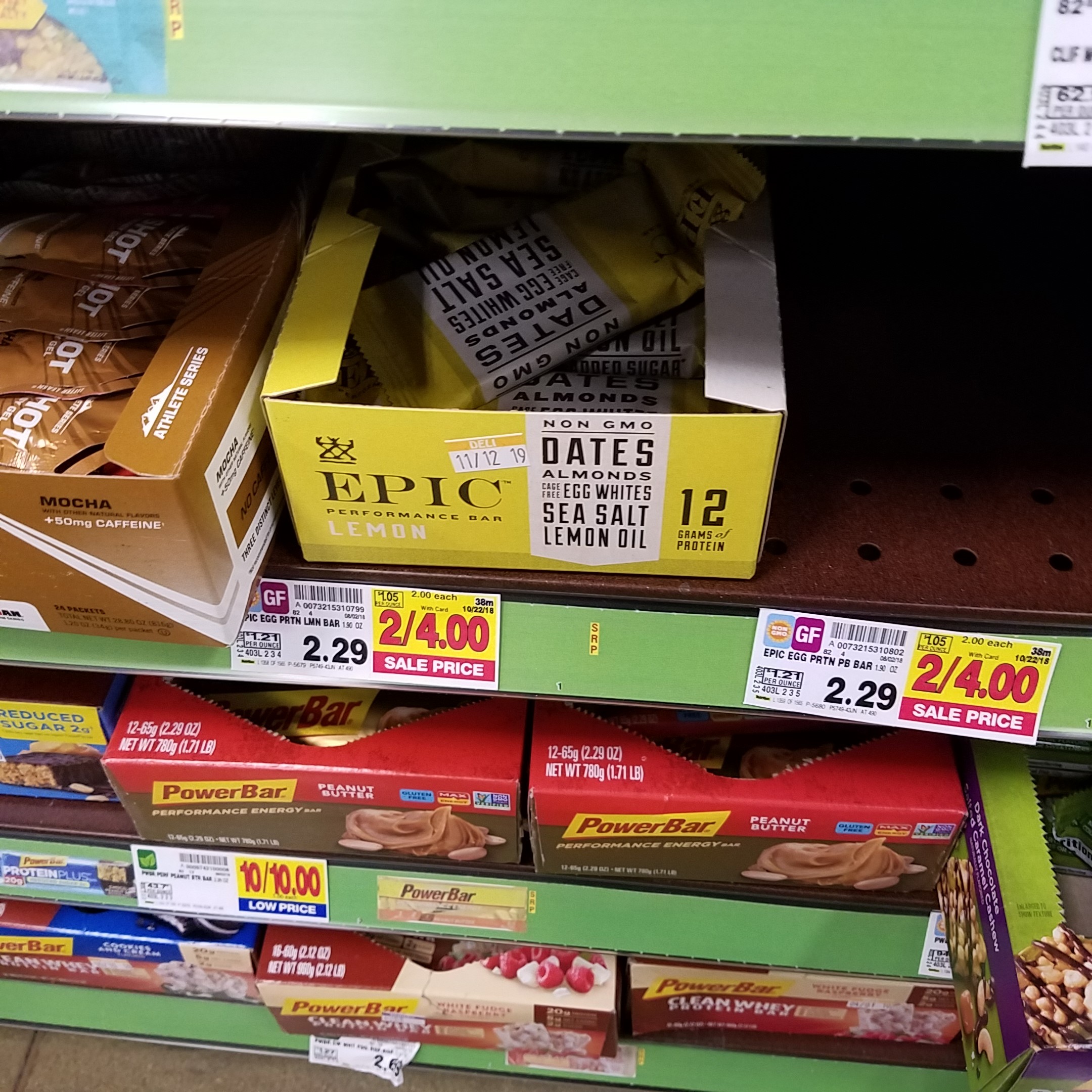 Epic Performance Bars just $1.50 - Kroger Couponing