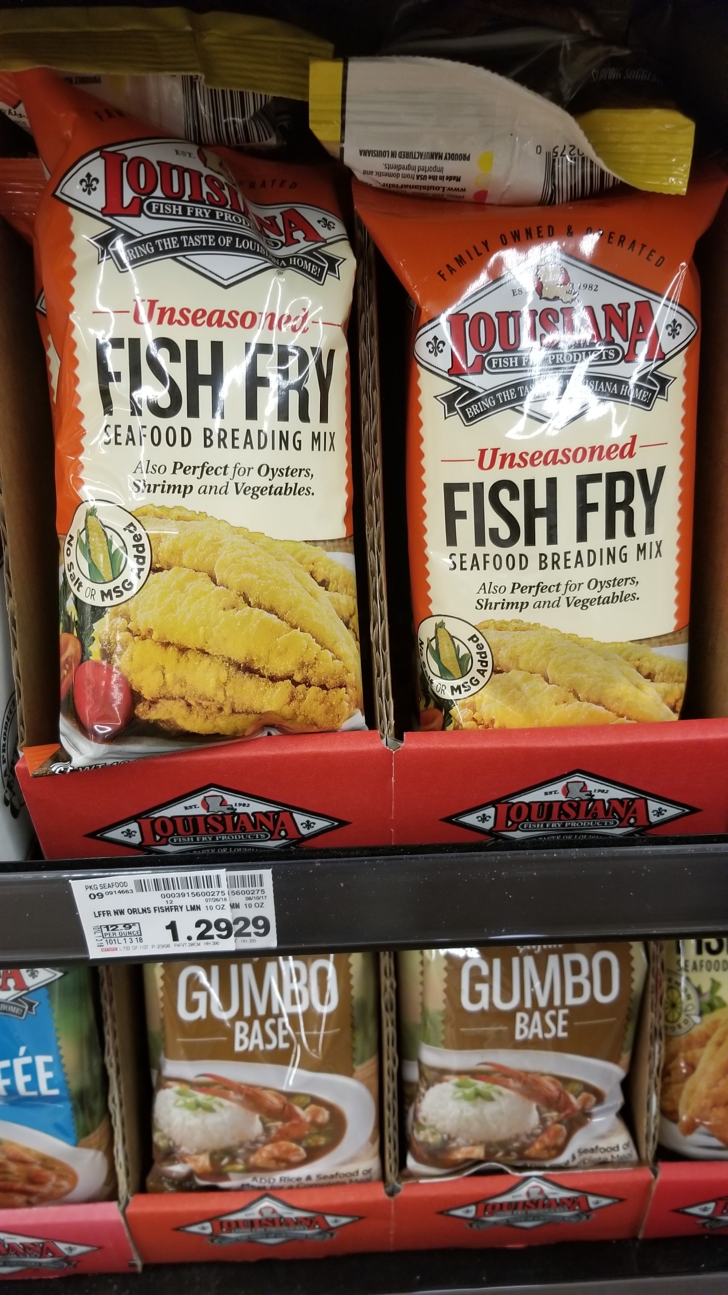 Lousiana Fish Fry Breading just .79 Kroger Couponing