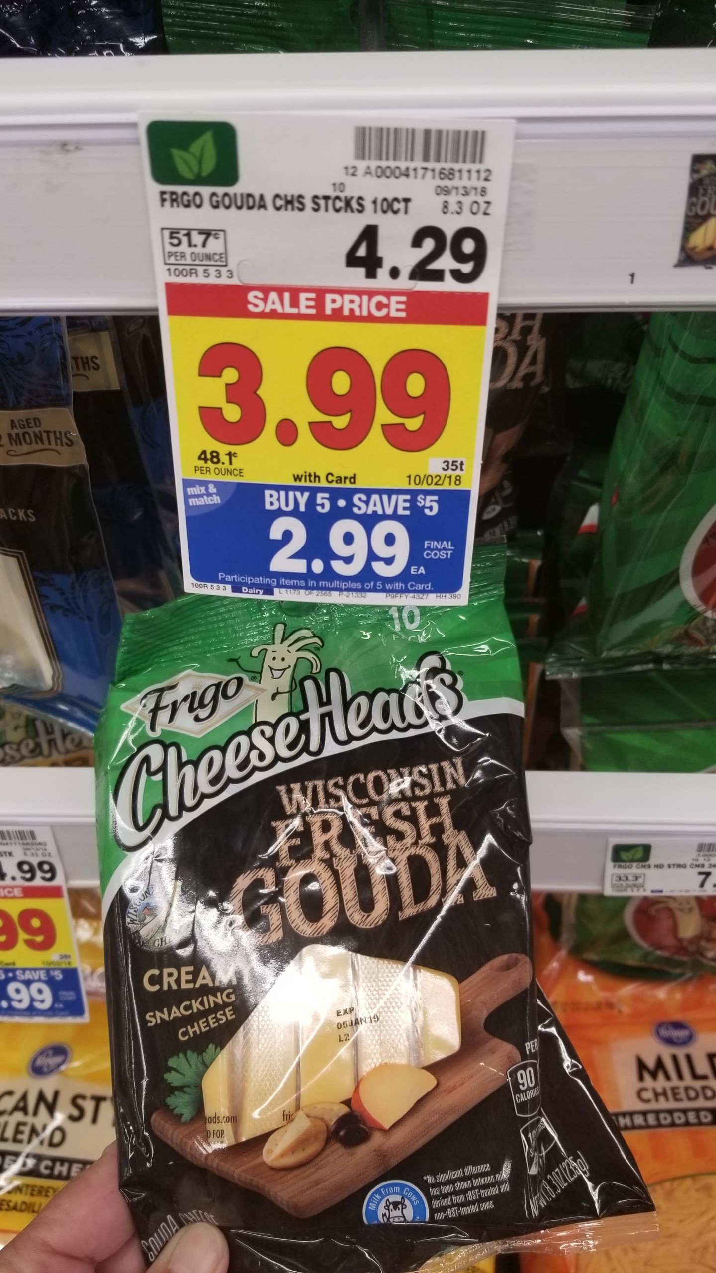 Frigo Cheeseheads just $2.24 - Kroger Couponing