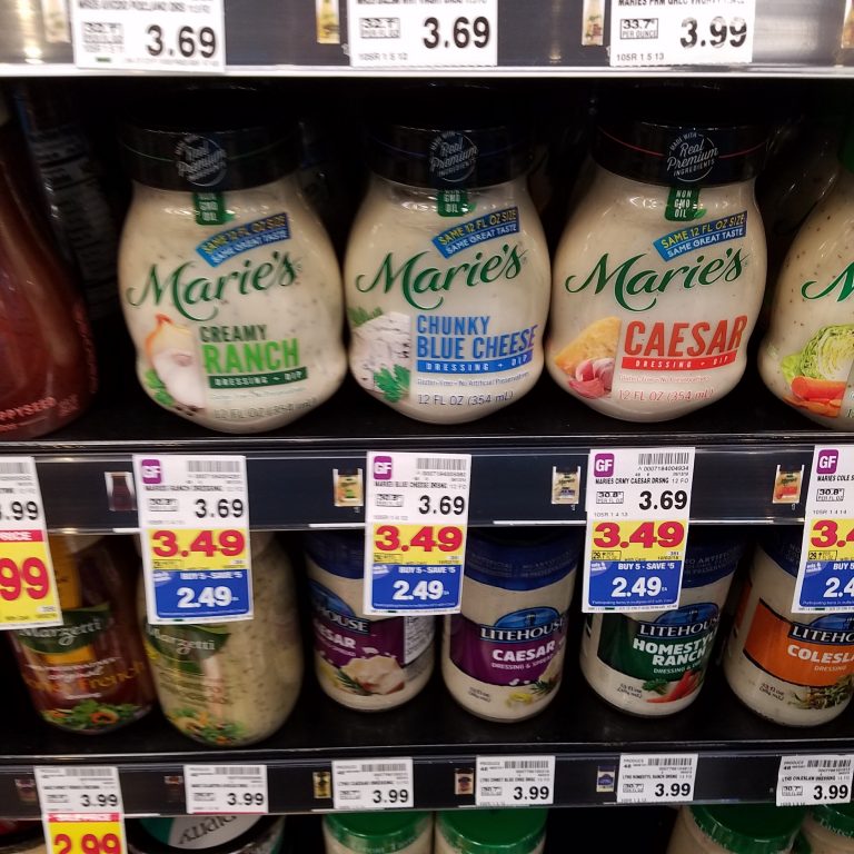 Marie's Salad Dressing just $.49 - Kroger Couponing