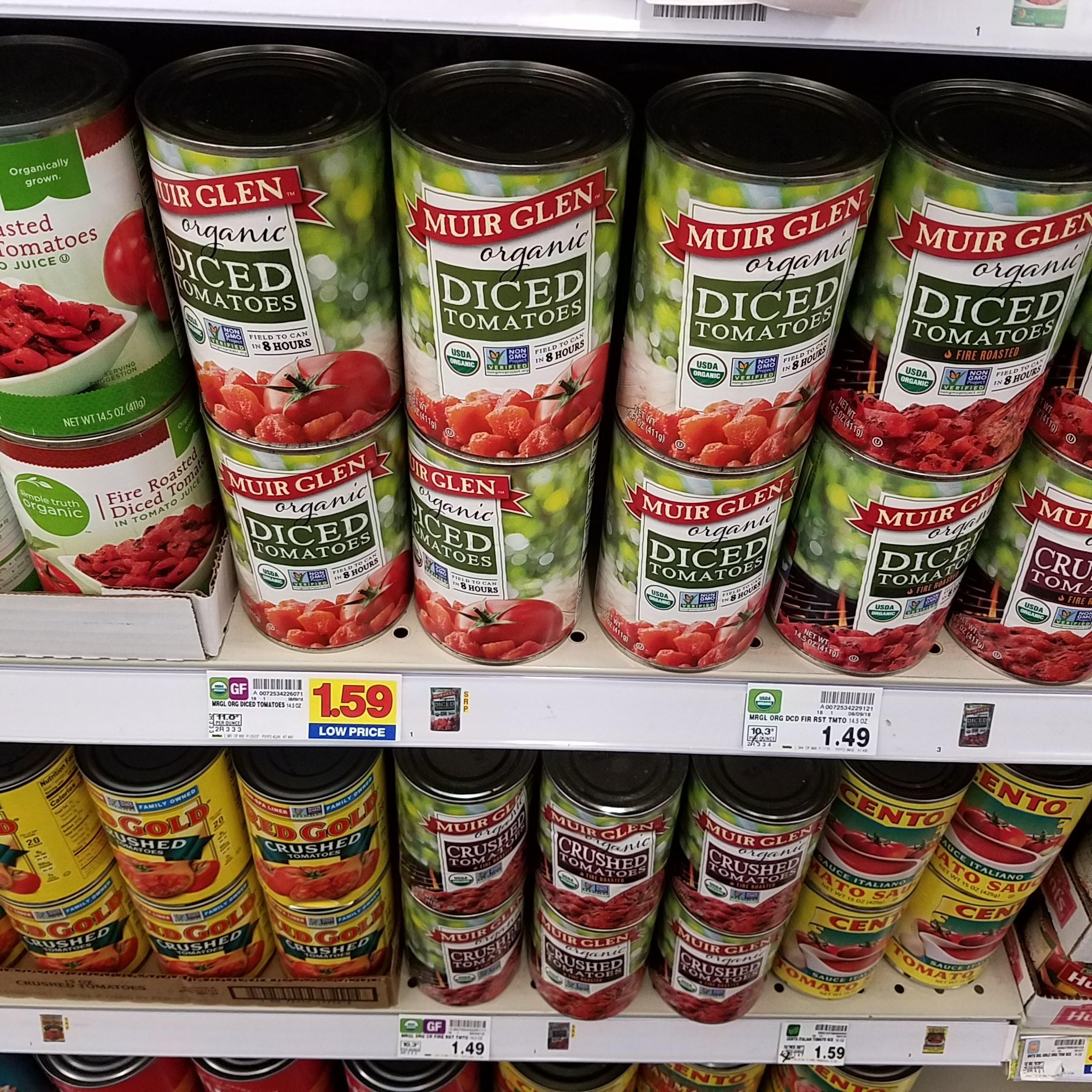 Muir Glen Tomatoes $1.09 - Kroger Couponing