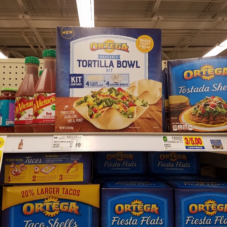 Ortega Tortilla Bowl just $2.34 - Kroger Couponing