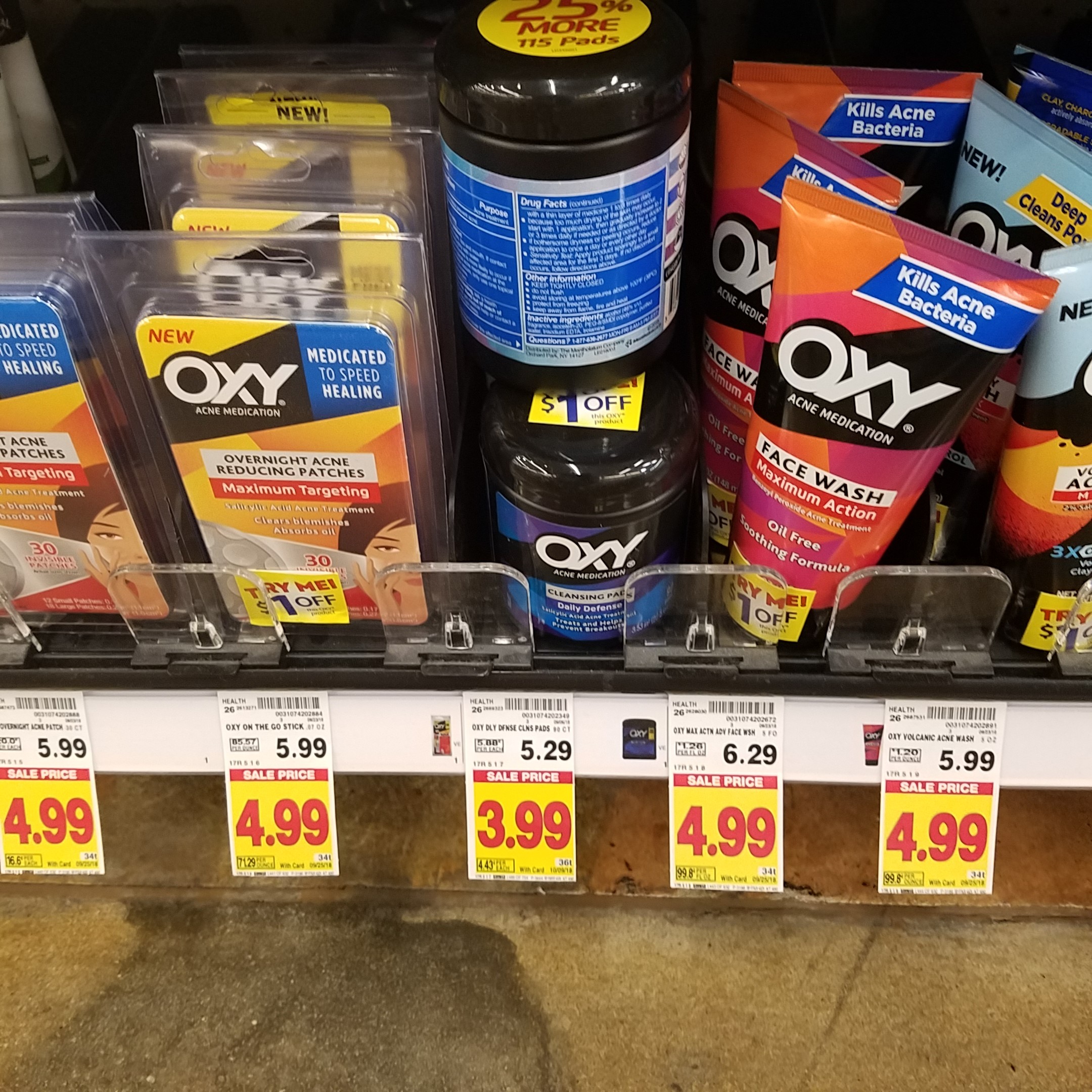 Oxy Acne Care just $.99 - Kroger Couponing