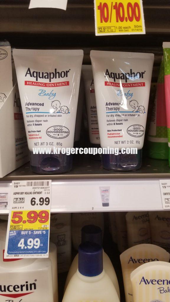 Aquaphor Baby just $2.99 - Kroger Couponing