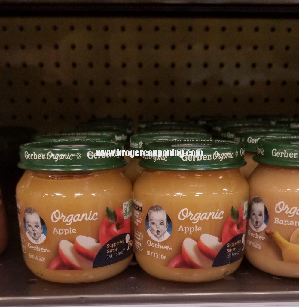 gerber organic glass jars