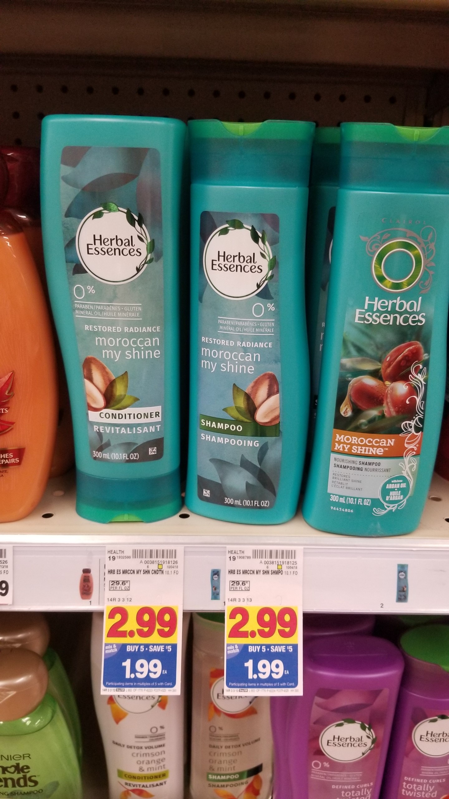 Herbal Essences Shampoo just $.99 - Kroger Couponing