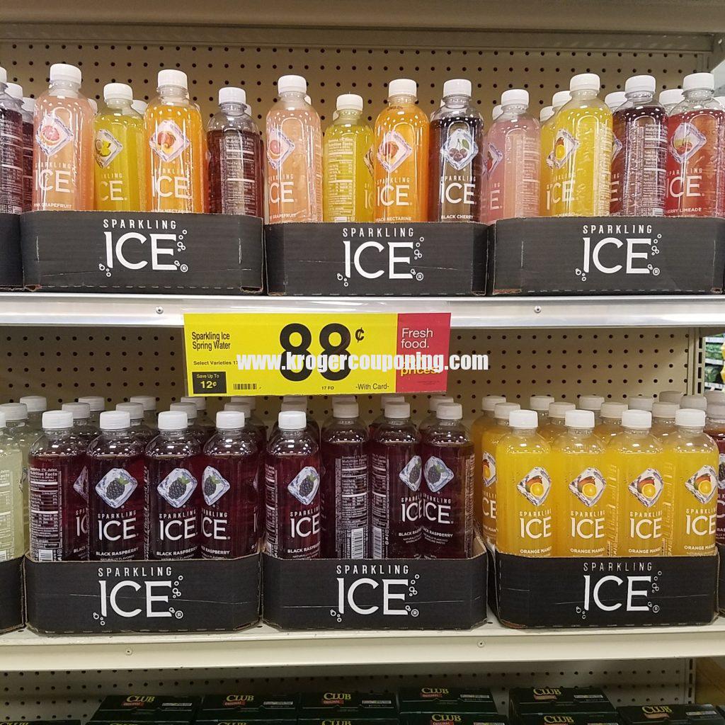 Sparkling Ice just $.63 - Kroger Couponing