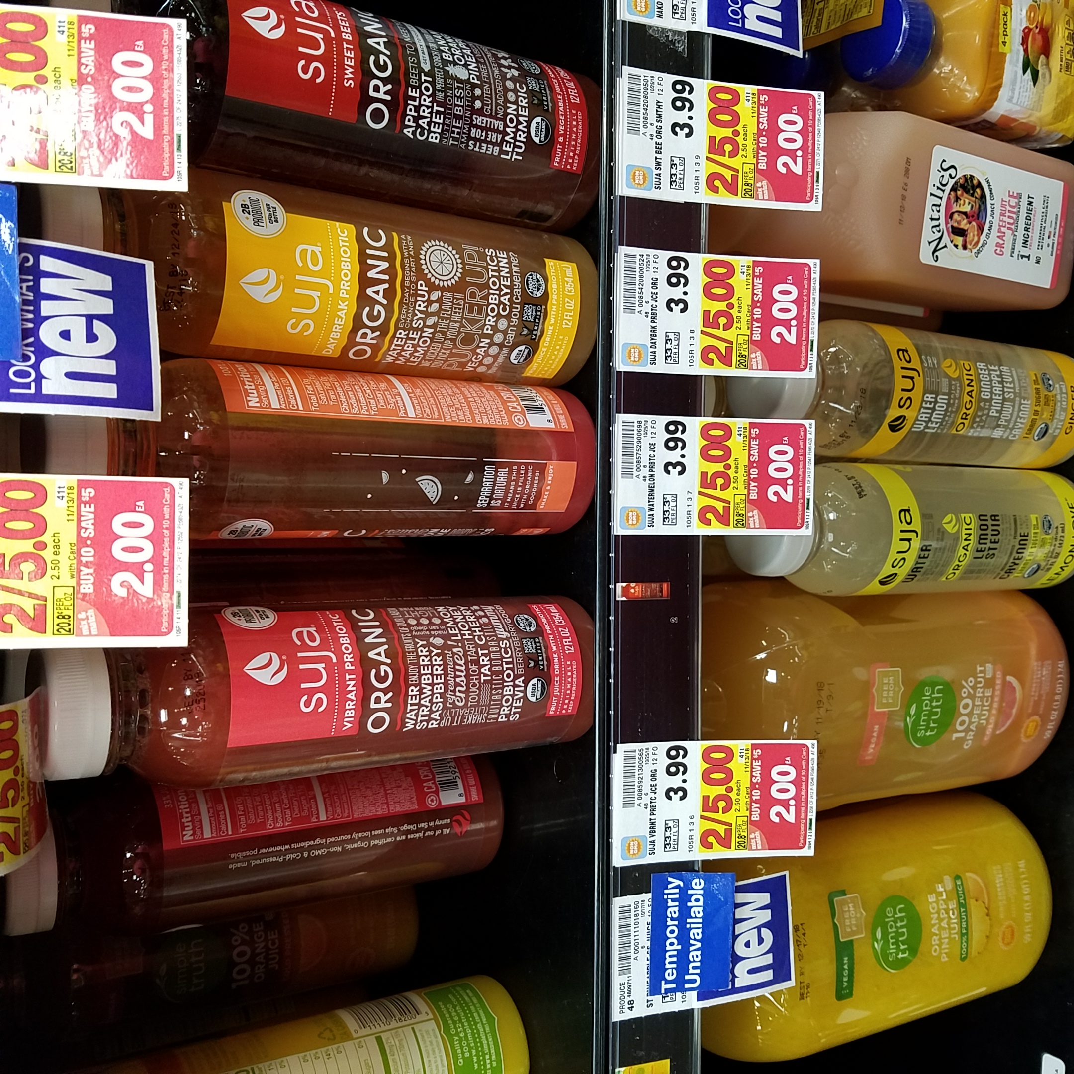 Suja Juice just 1.50 Kroger Couponing