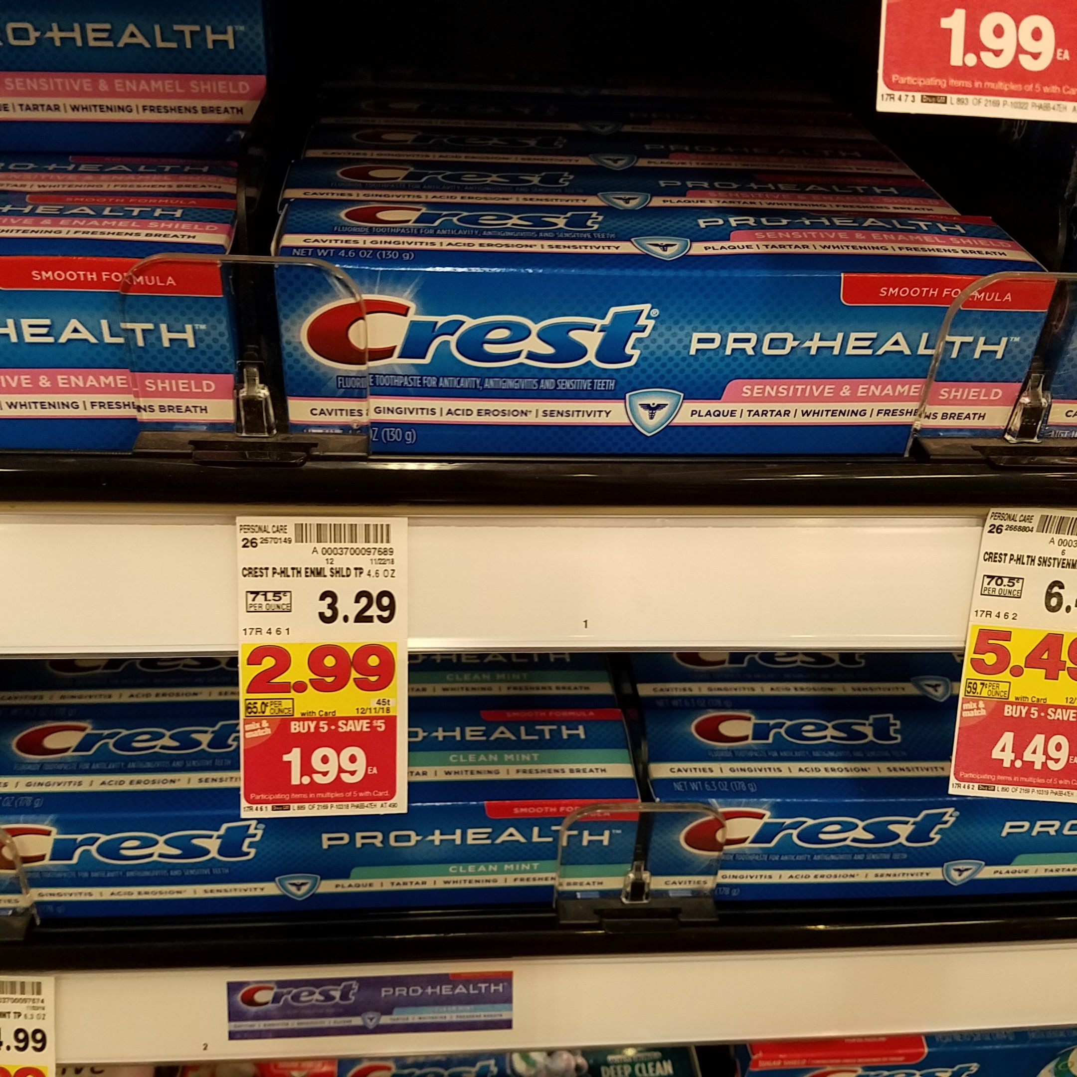 FREE Crest Toothpaste - Kroger Couponing