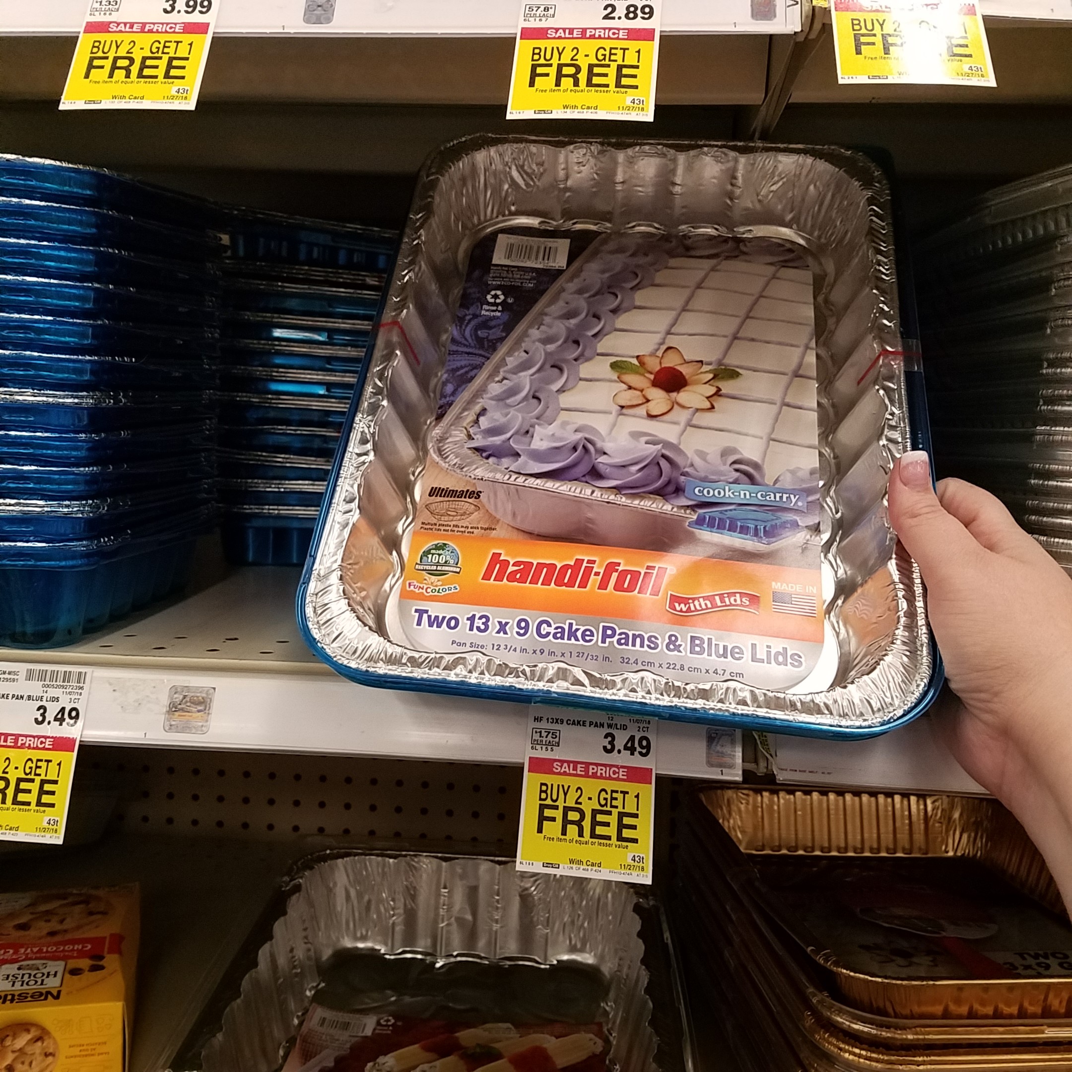 Handi Foil Lidded Pans just 2.16 Kroger Couponing