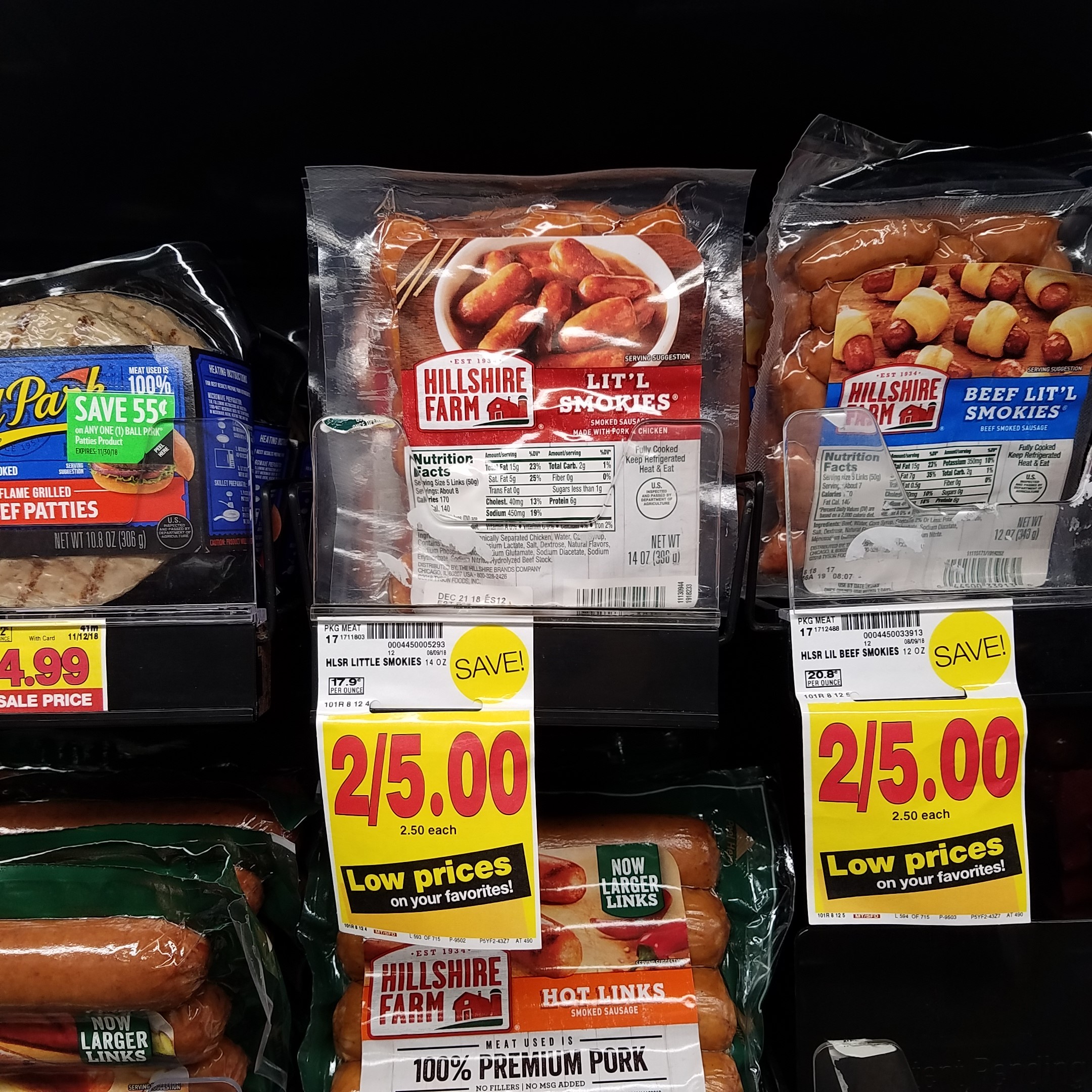 Hillshire Farms Lit'l Smokies just $1.75 - Kroger Couponing