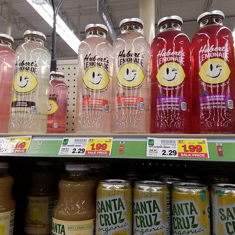 Hubert's Lemonade just 1.50 Kroger Couponing