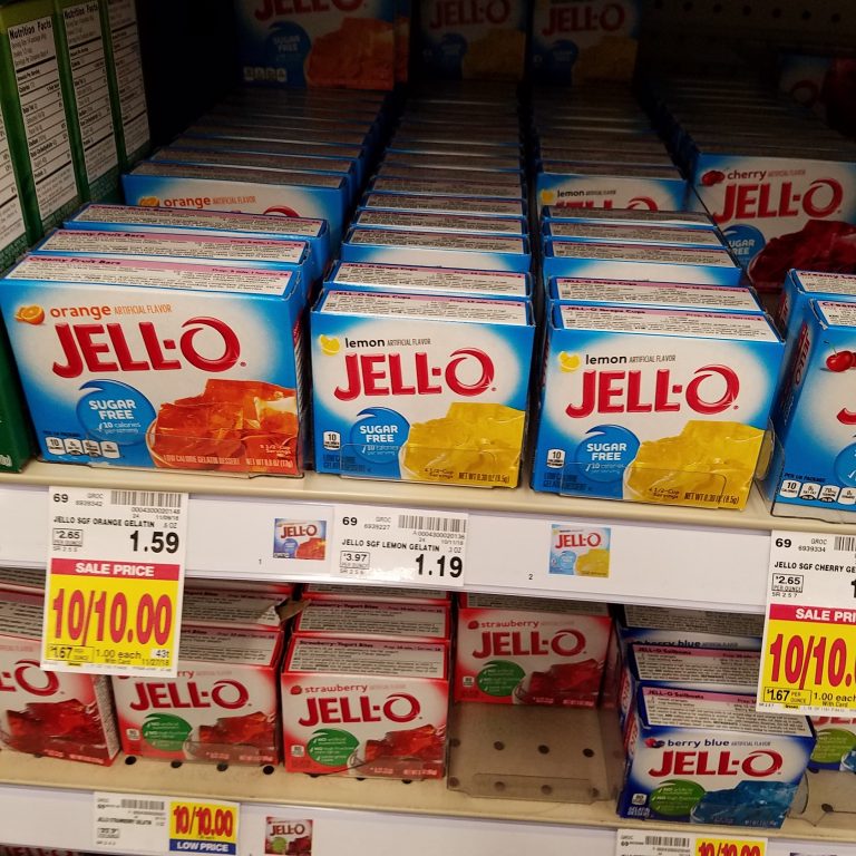 Jello Pudding or Gelatin just .75 Kroger Couponing