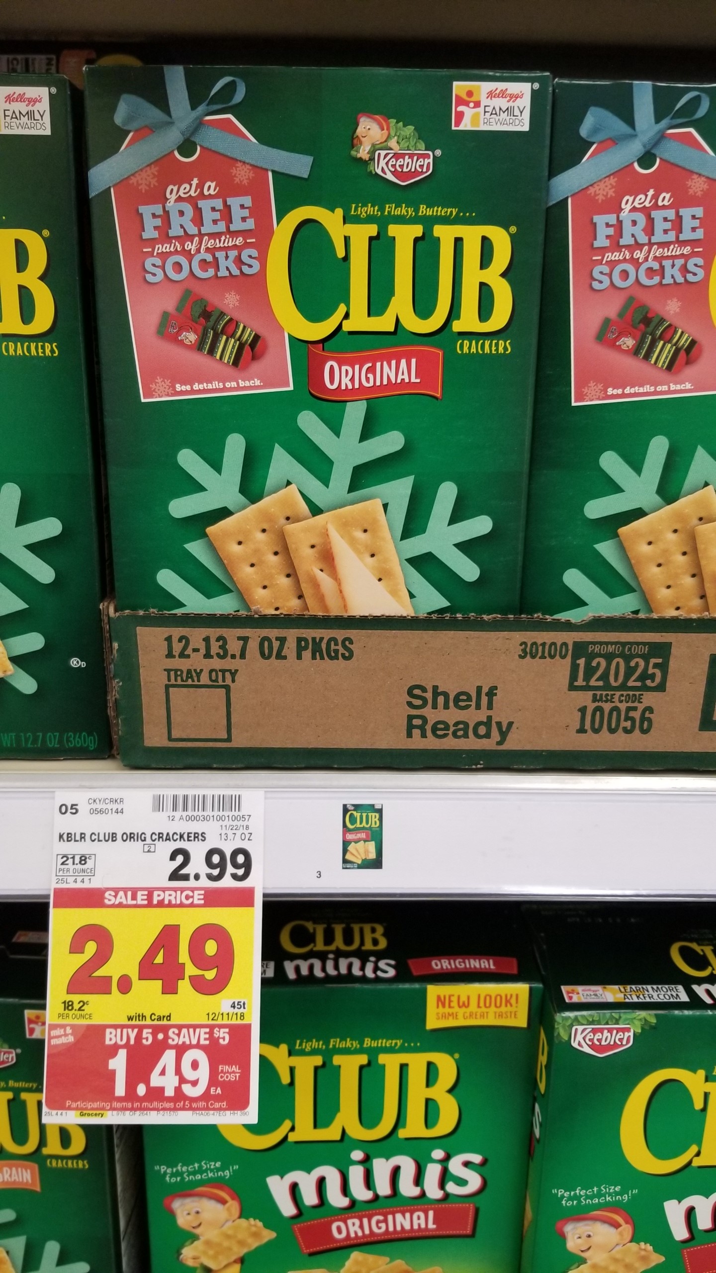 Keebler Club Crackers just .74 Kroger Couponing
