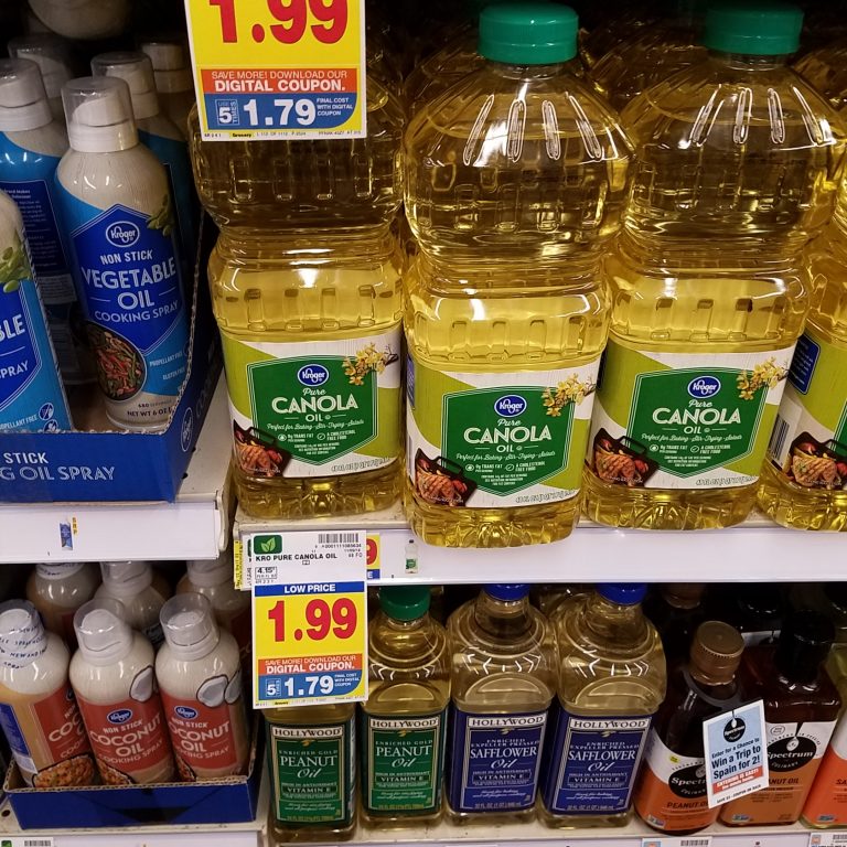 Kroger Canola or Vegetable Oil just 1.79 Kroger Couponing