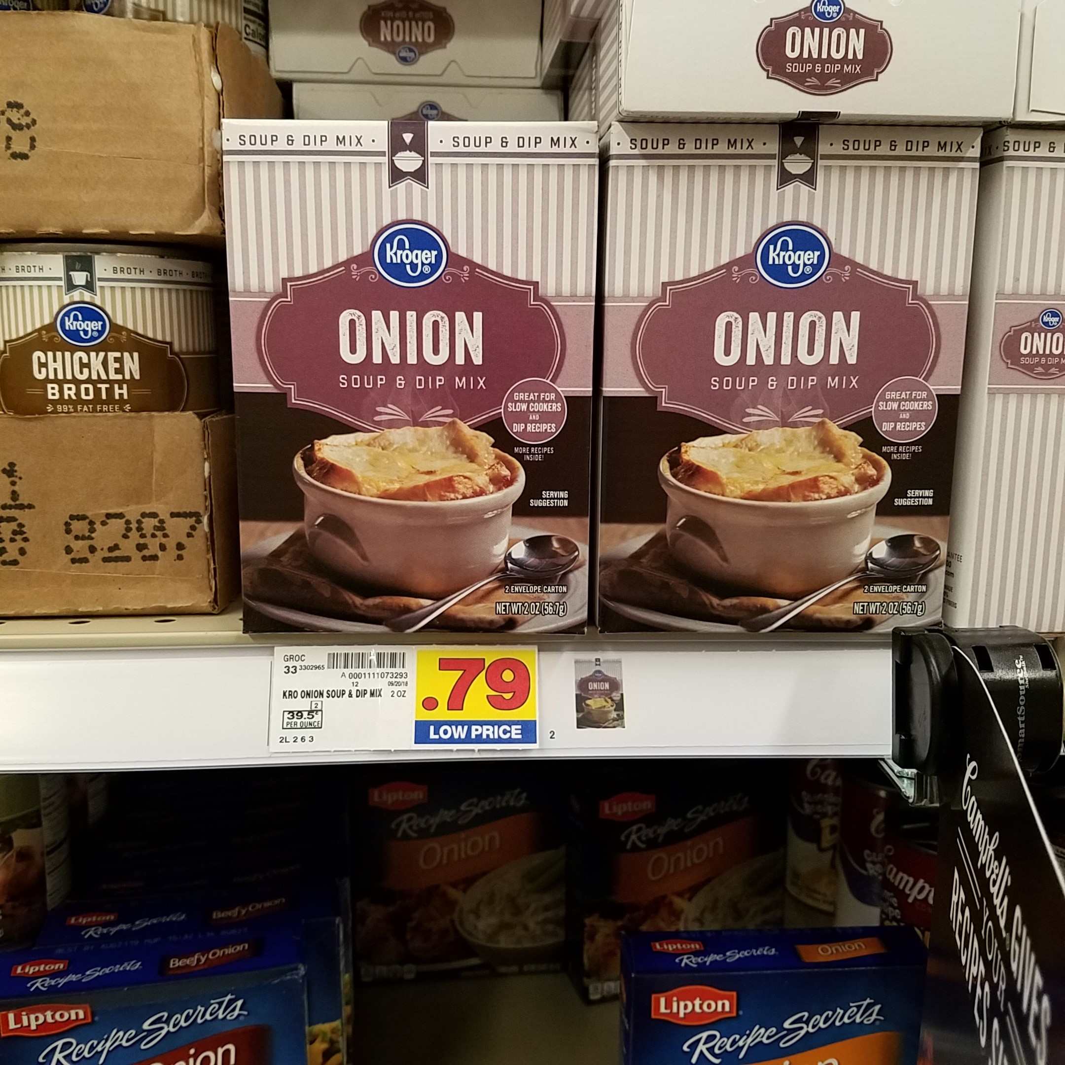 Kroger Onion Soup Mix just .59 Kroger Couponing