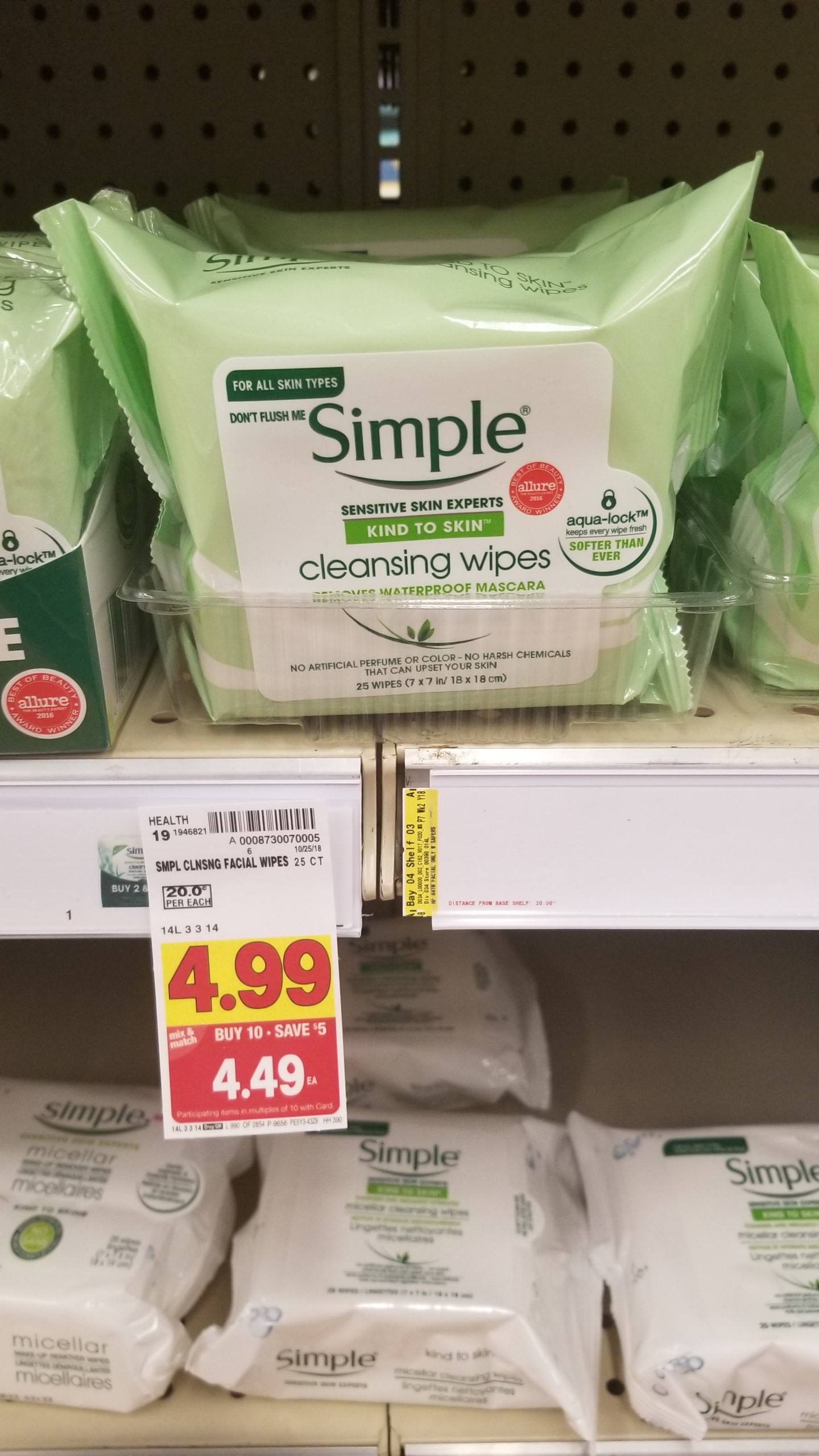 Clean Those Faces With this Simple Wipes deal! - Kroger Couponing