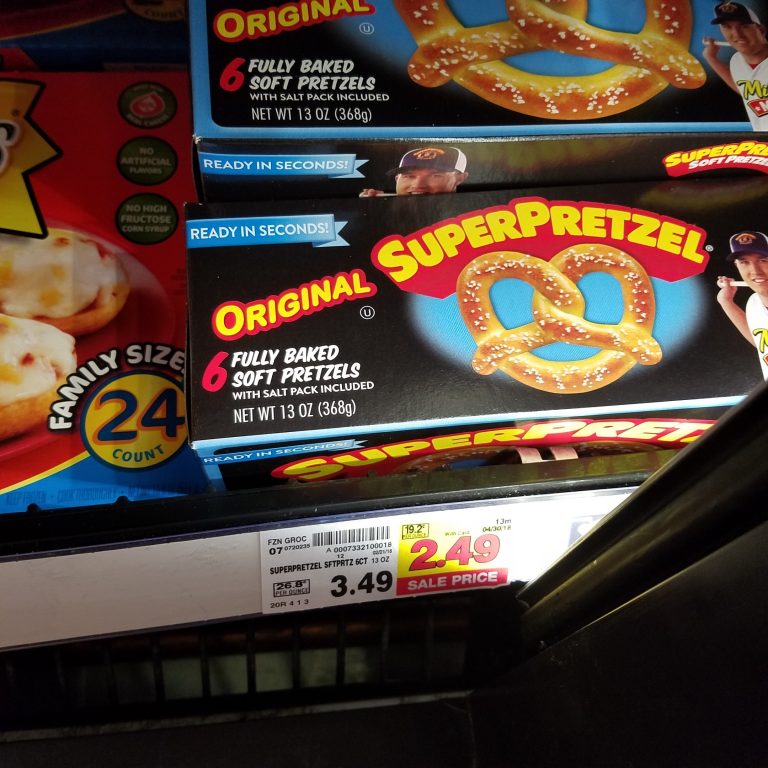 Super Pretzel just 1.49 Kroger Couponing