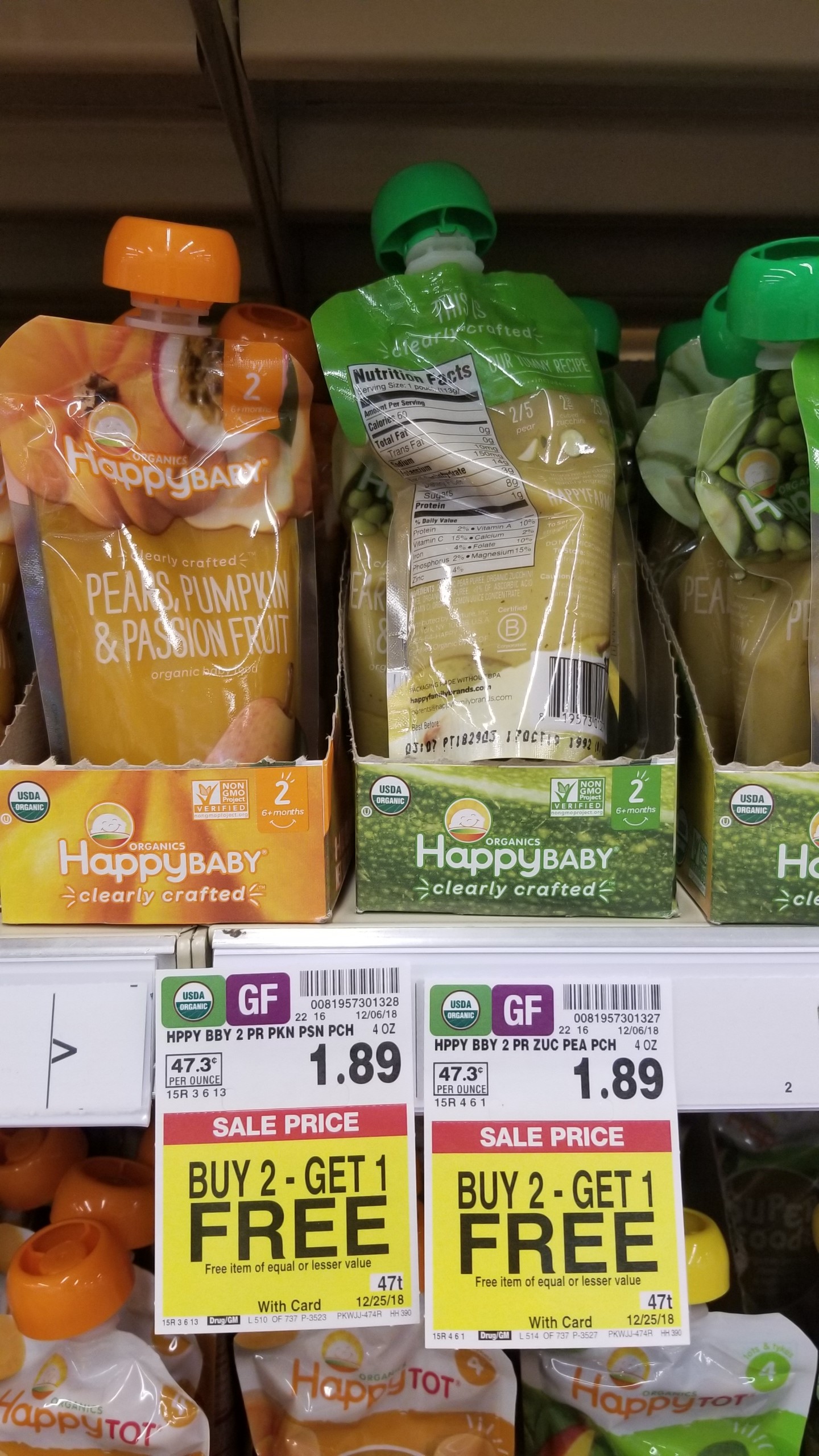 Happy Baby Tots just $.93 - Kroger Couponing