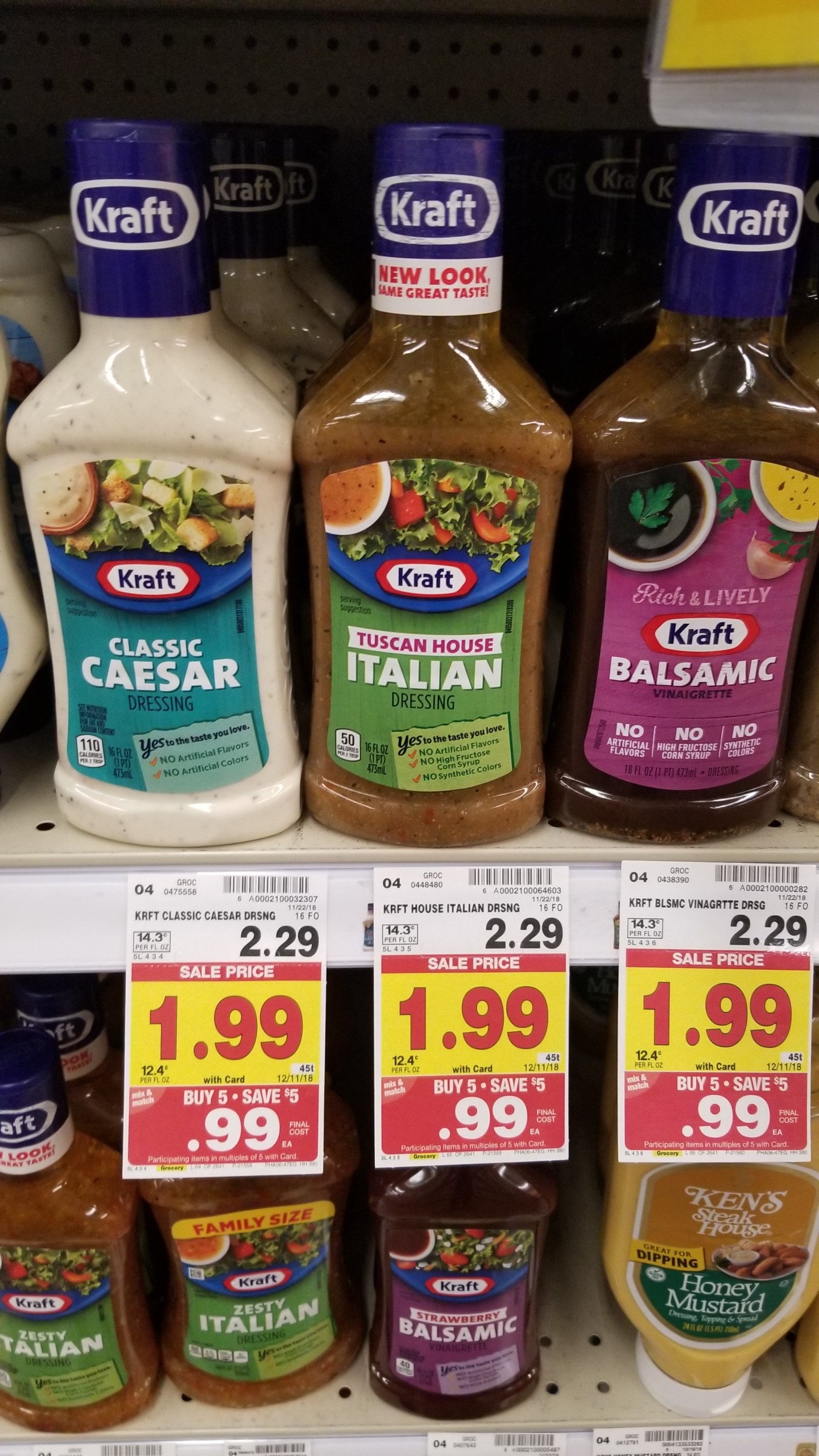 Kraft Salad Dressing just .99 Kroger Couponing