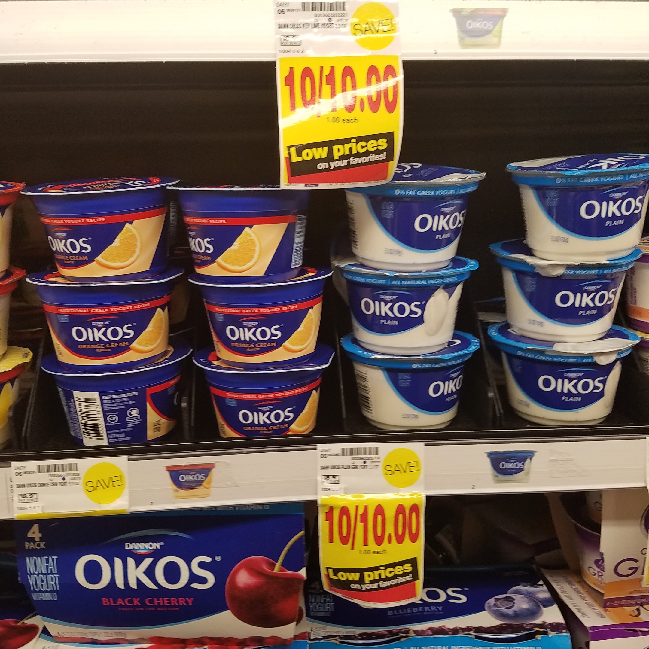 Dannon Oikos Whole Milk Yogurt just .50 Kroger Couponing