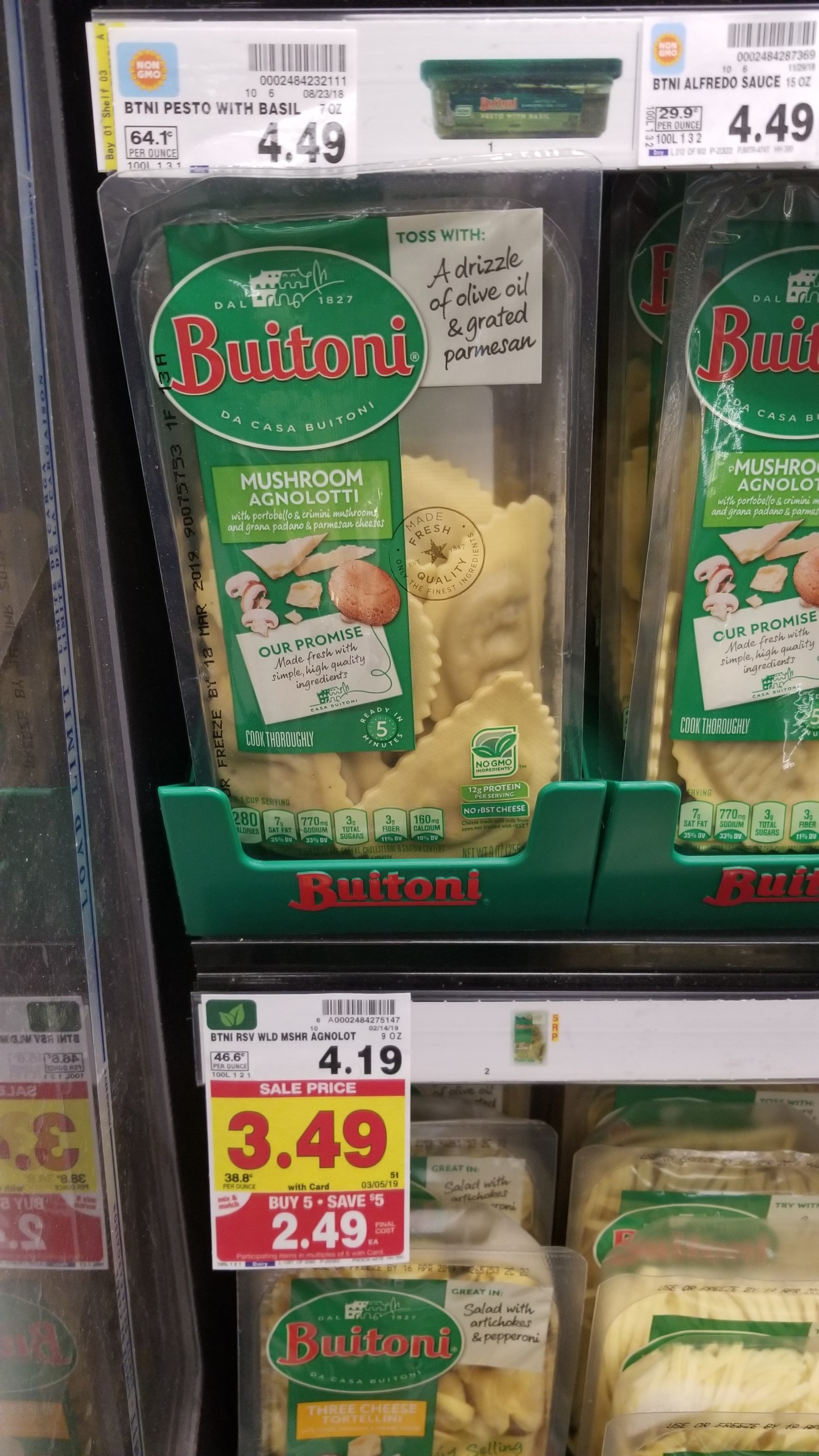Buitoni Pasta just $1 24 Kroger Couponing