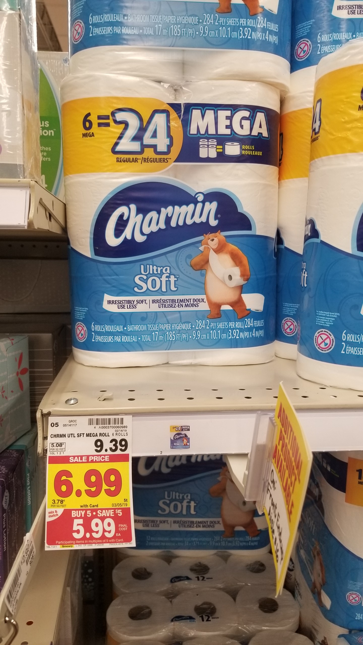 Charmin Bathroom Tissue just $5.74 - Kroger Couponing