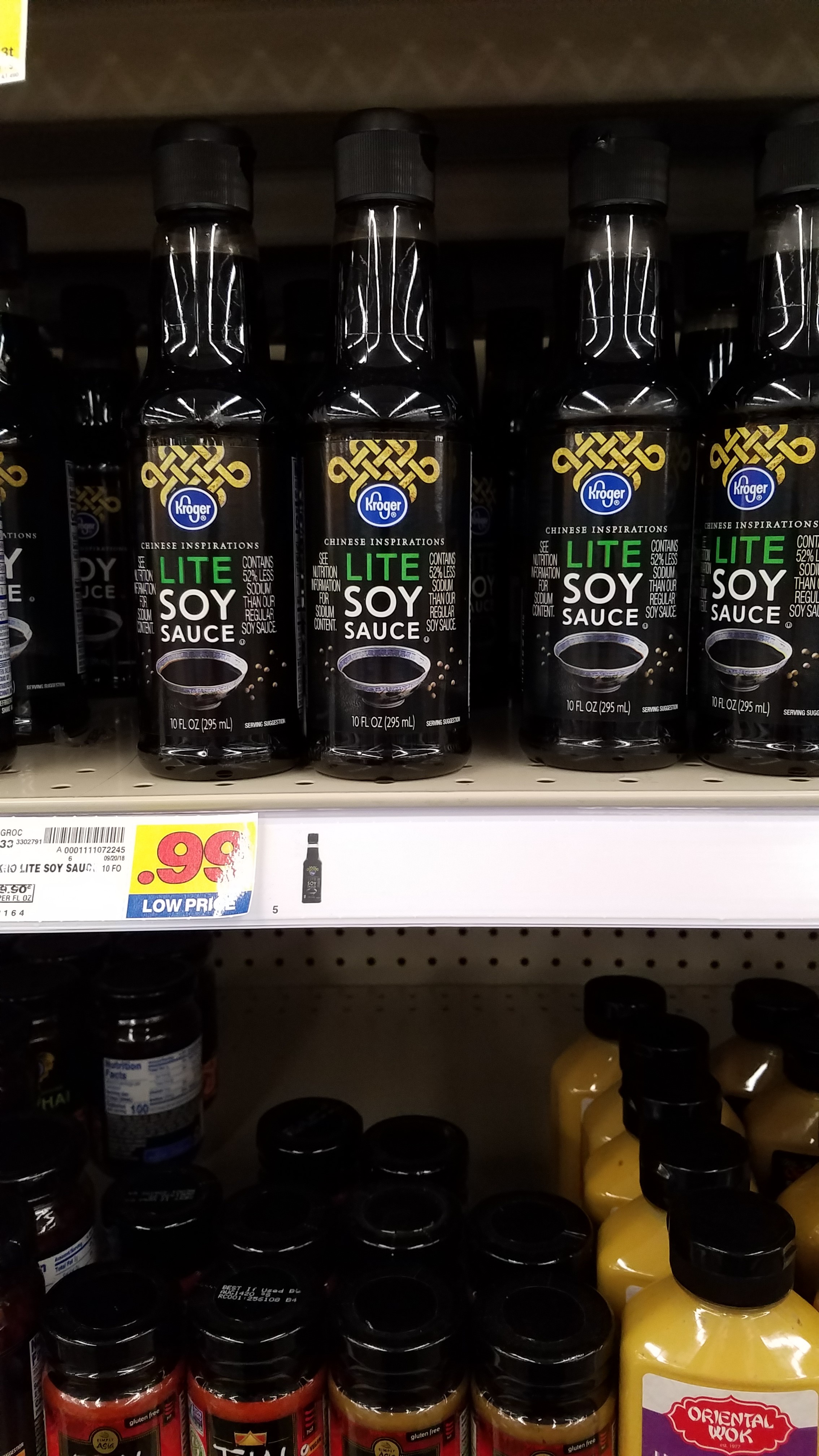 Kroger Lite Soy Sauce just .79 Kroger Couponing