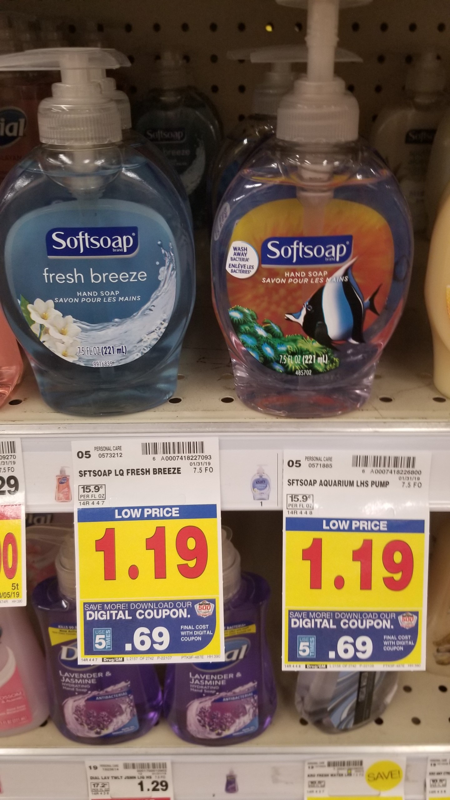 Softsoap Hand Soap just .69 Kroger Couponing
