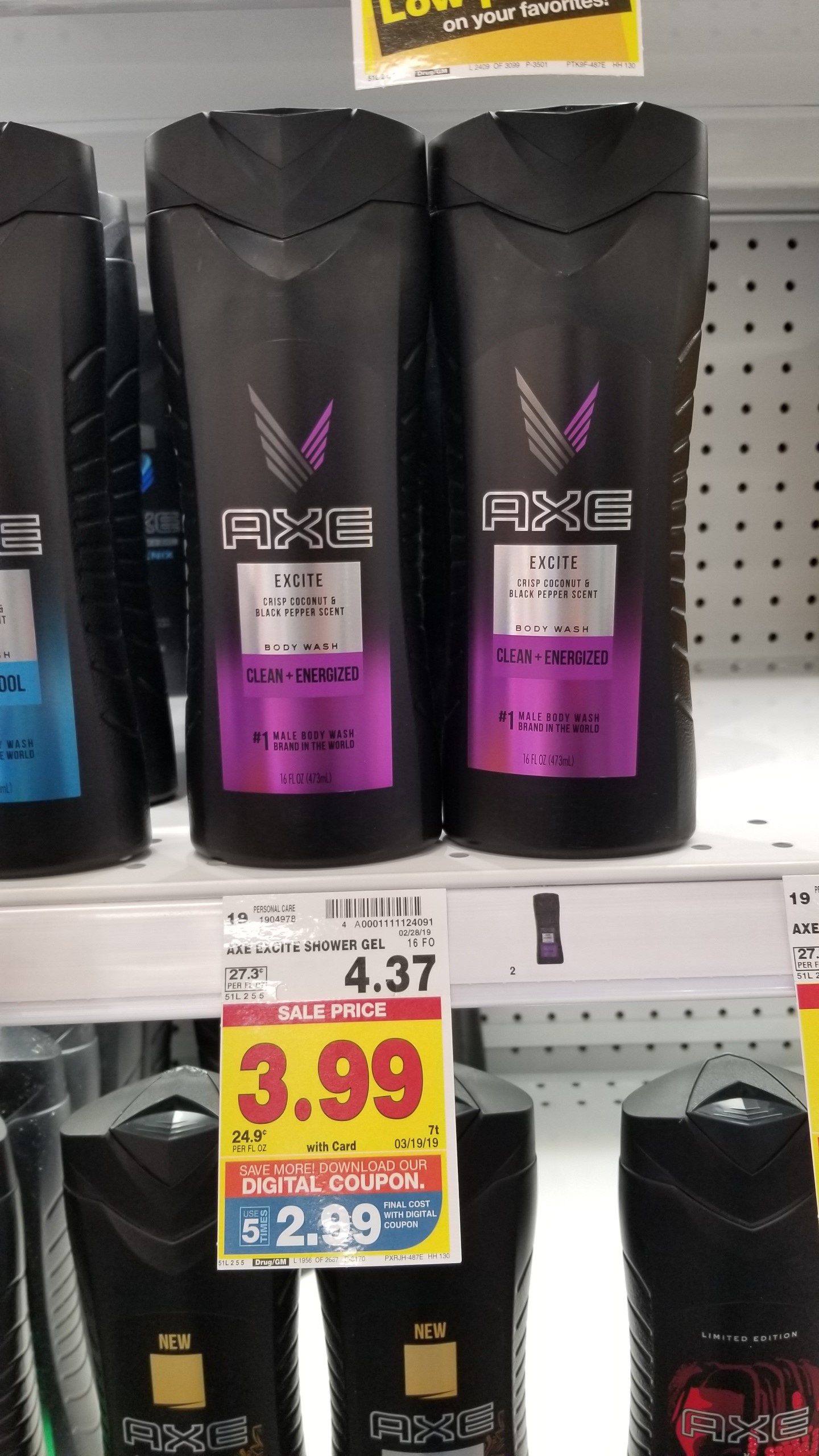 Axe Hair Care just $2.99 - Kroger Couponing