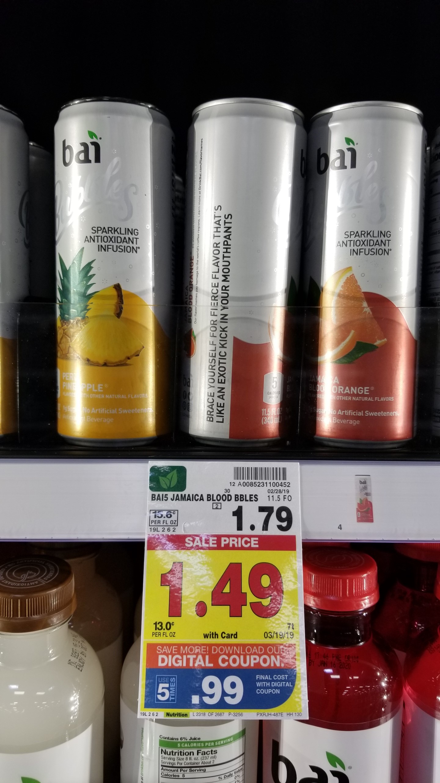 Bai Bubbles just $.99 - Kroger Couponing