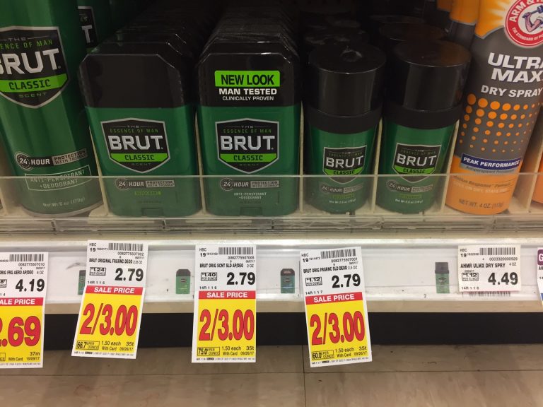 FREE Brut Classic Deodorant - Kroger Couponing