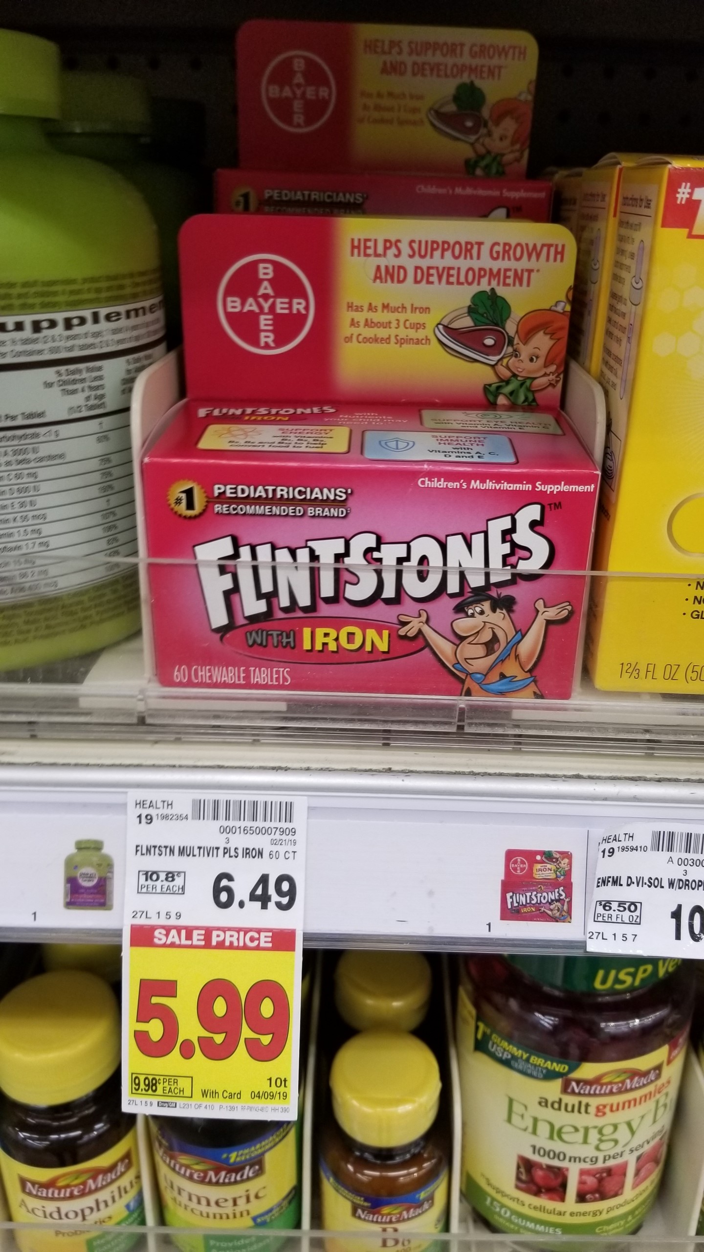 Flintstones Vitamins just $2.99 - Kroger Couponing