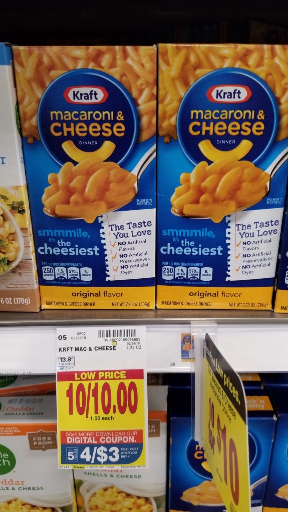 Kraft Mac & Cheese just $.75 - Kroger Couponing