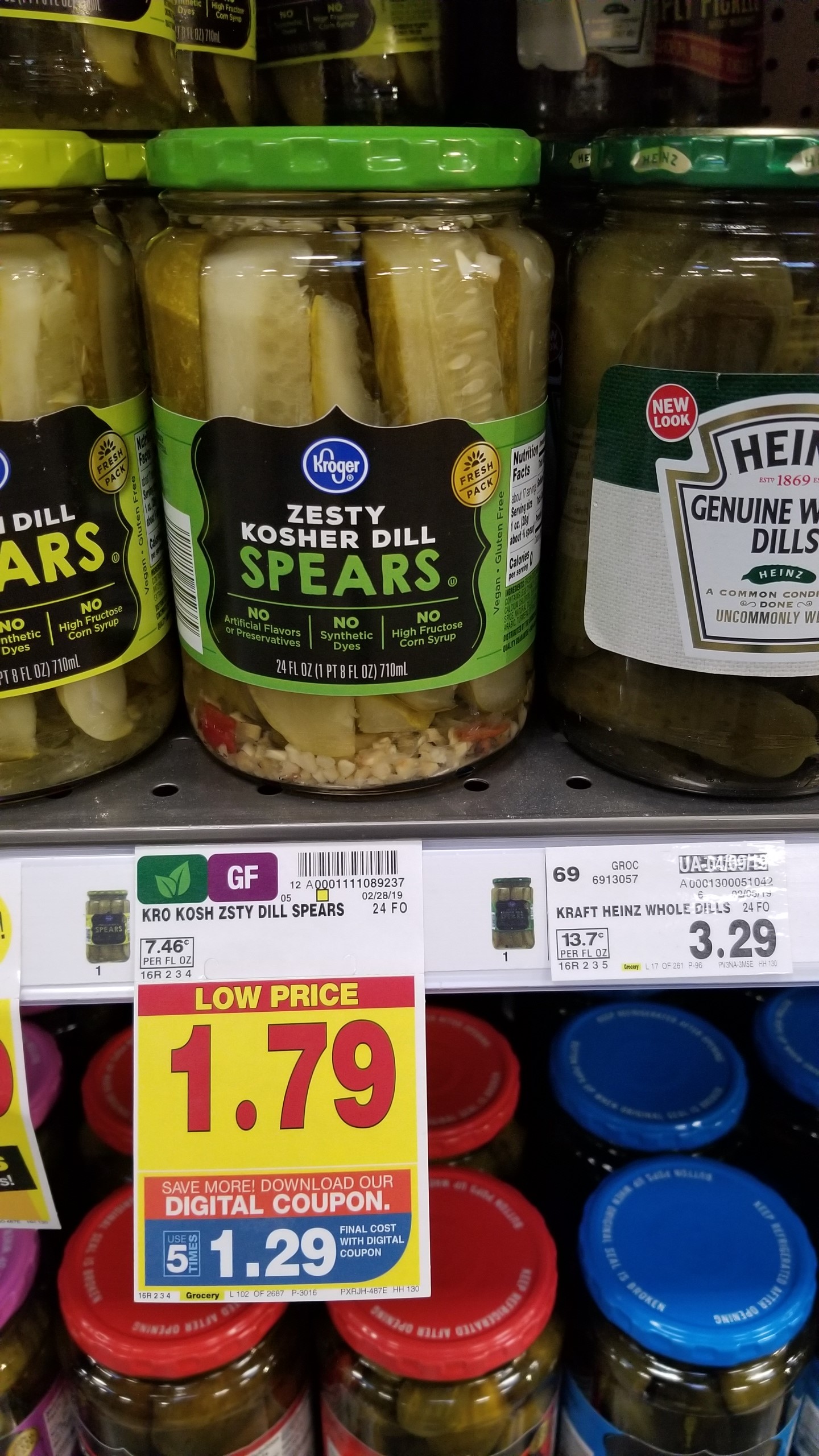 Kroger Pickles as low as 1.19 Kroger Couponing
