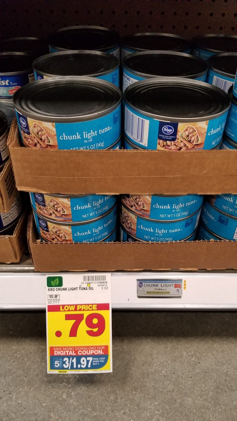 Kroger Tuna as low as .66 Kroger Couponing
